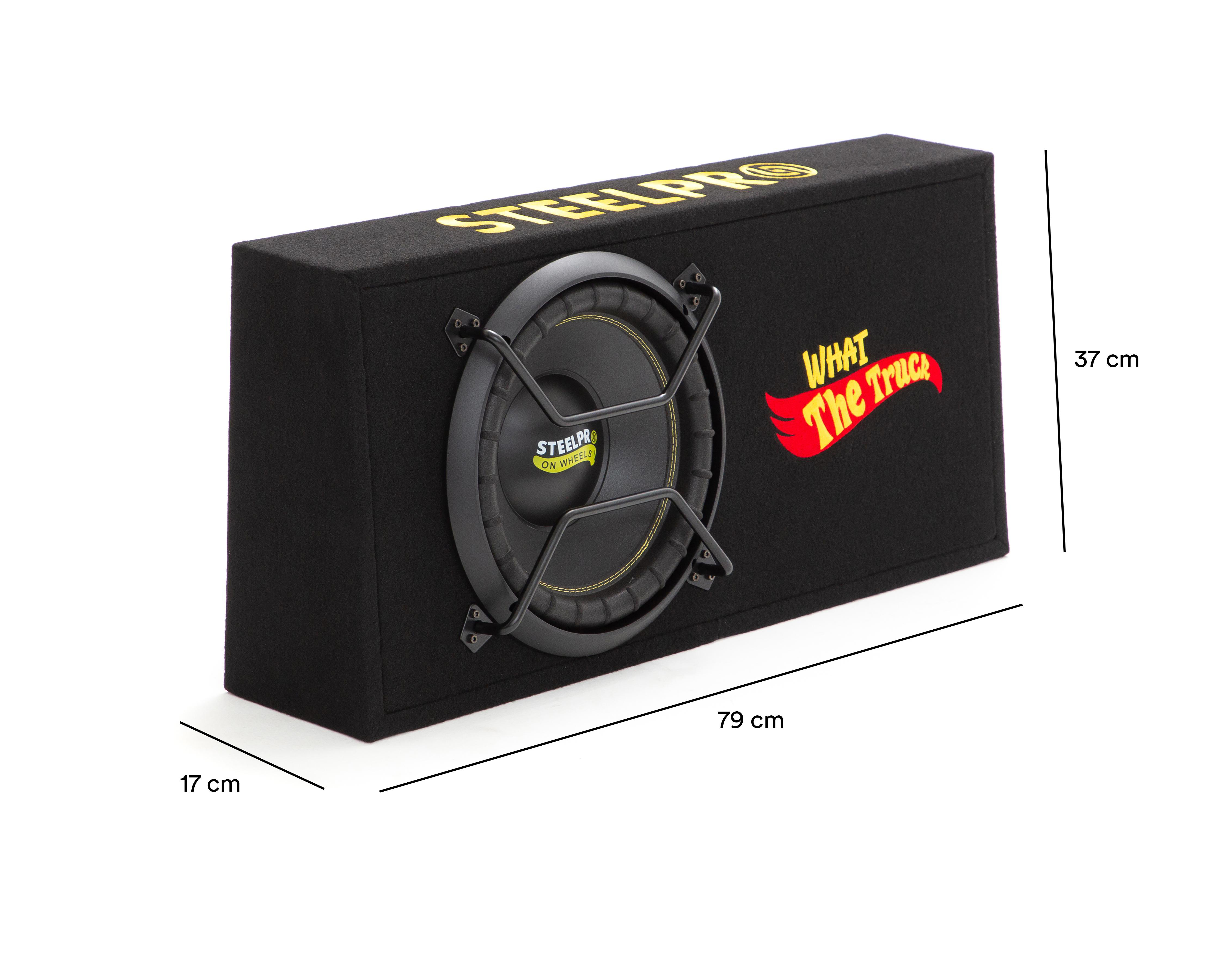Foto 7 | Cajón Subwoofer Steelpro 12 Pulgadas 1500 W Amplificado