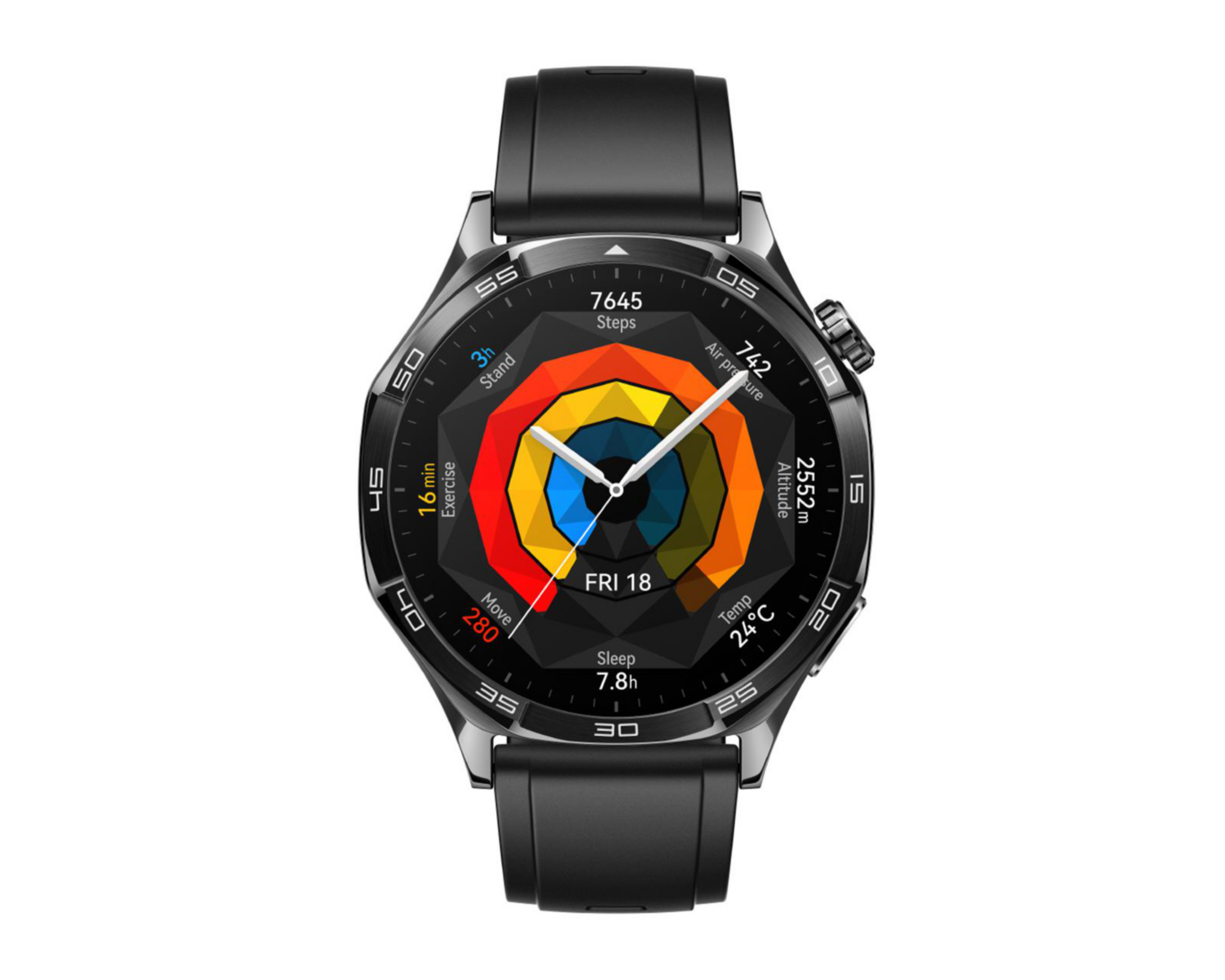 Foto 2 pulgar | Smartwatch Huawei Watch GT 5 46 mm con GPS Negro Mate