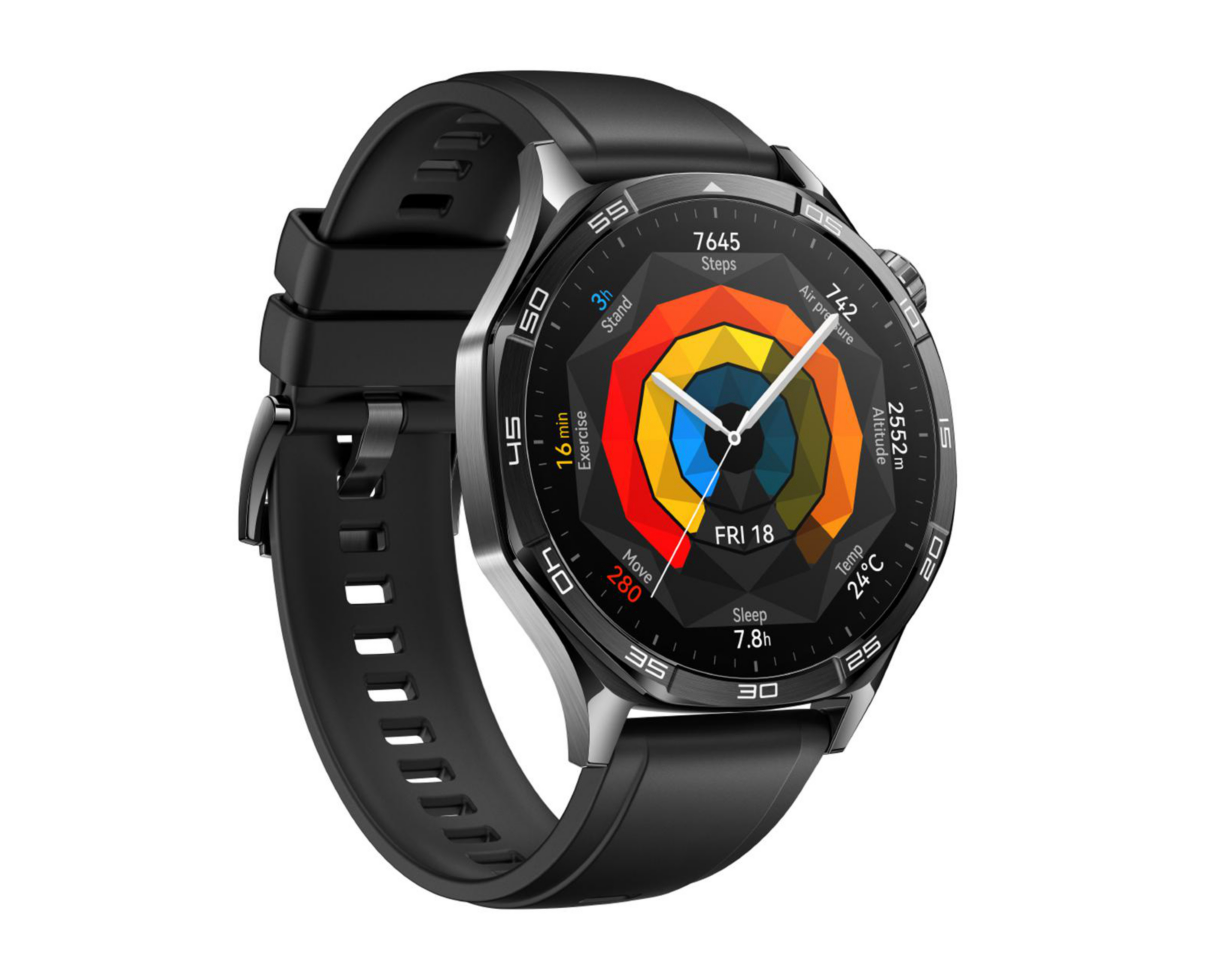 Foto 3 pulgar | Smartwatch Huawei Watch GT 5 46 mm con GPS Negro Mate