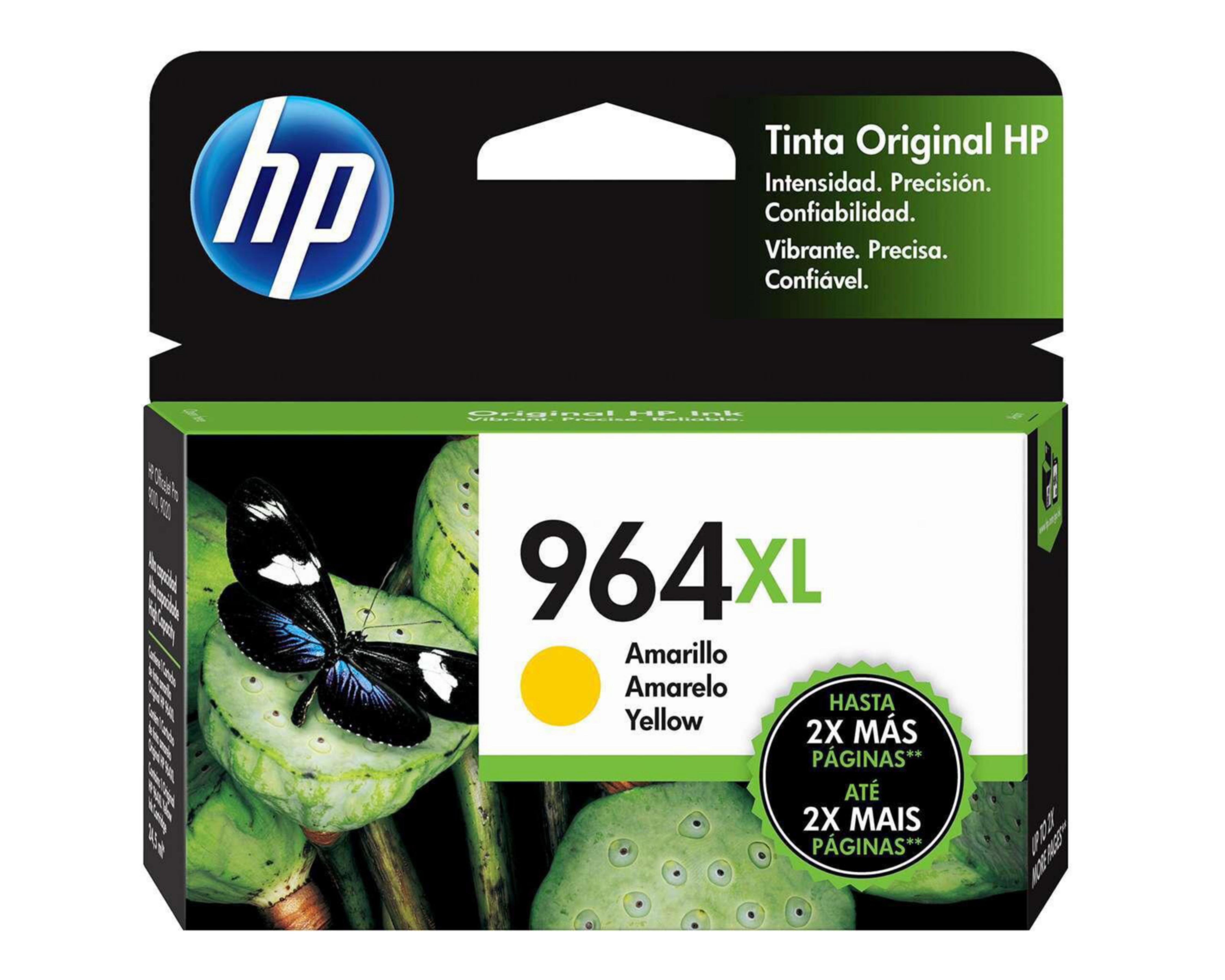 Foto 2 pulgar | Cartucho de Tinta Original HP 964XL Amarillo