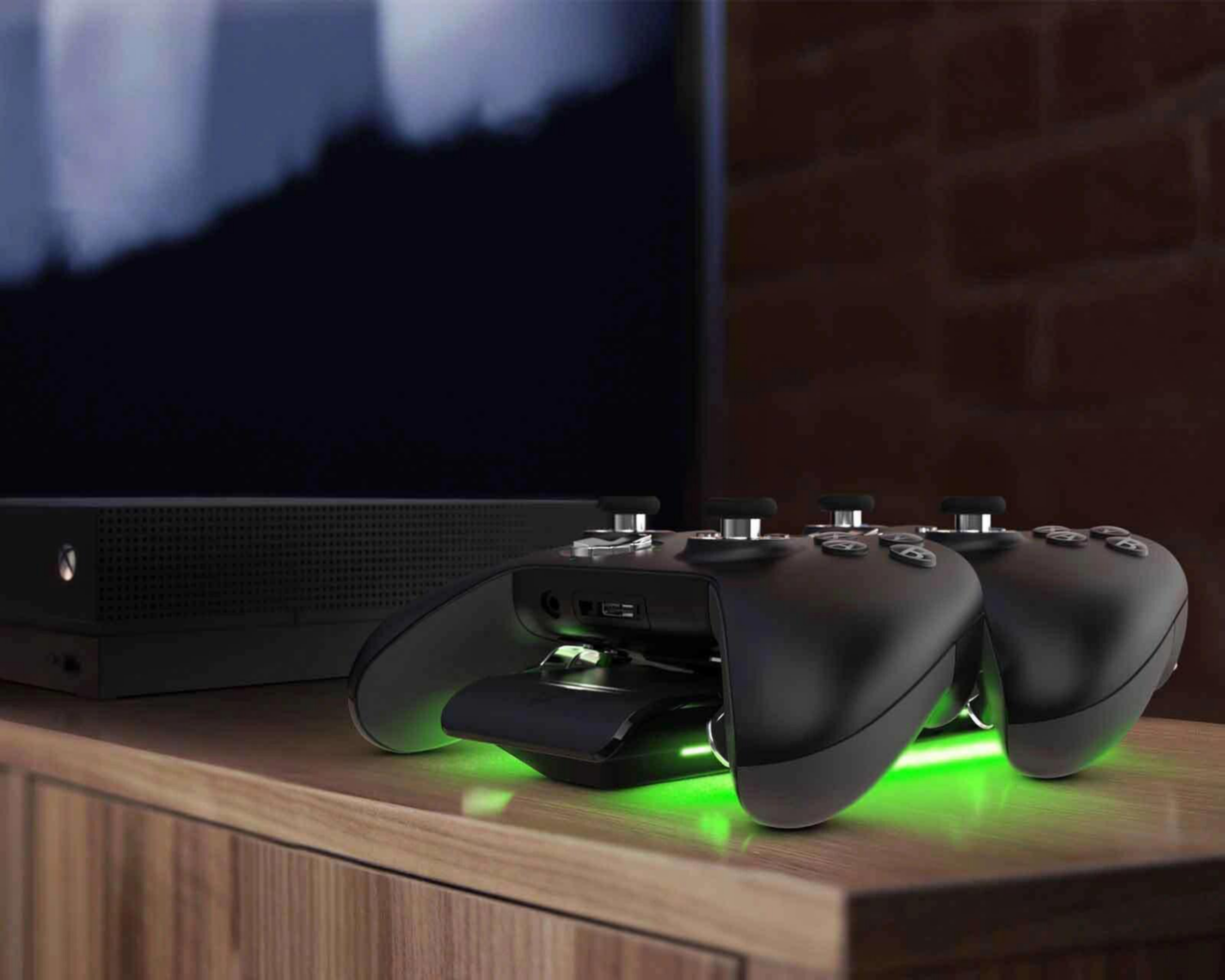 Foto 4 pulgar | Cargador para Xbox One PDP Negro