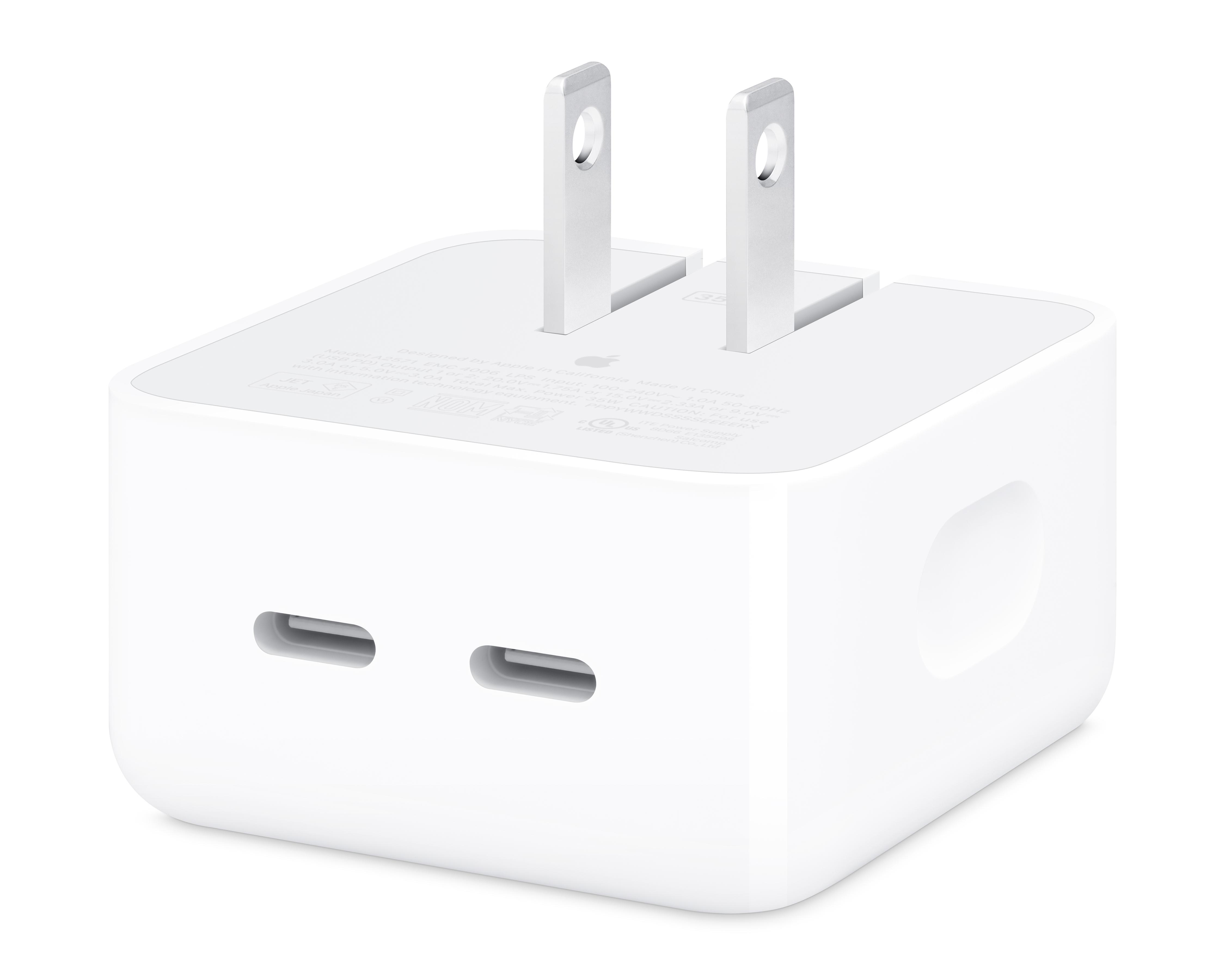 Adaptador de Corriente USB-C Apple 35 Watts