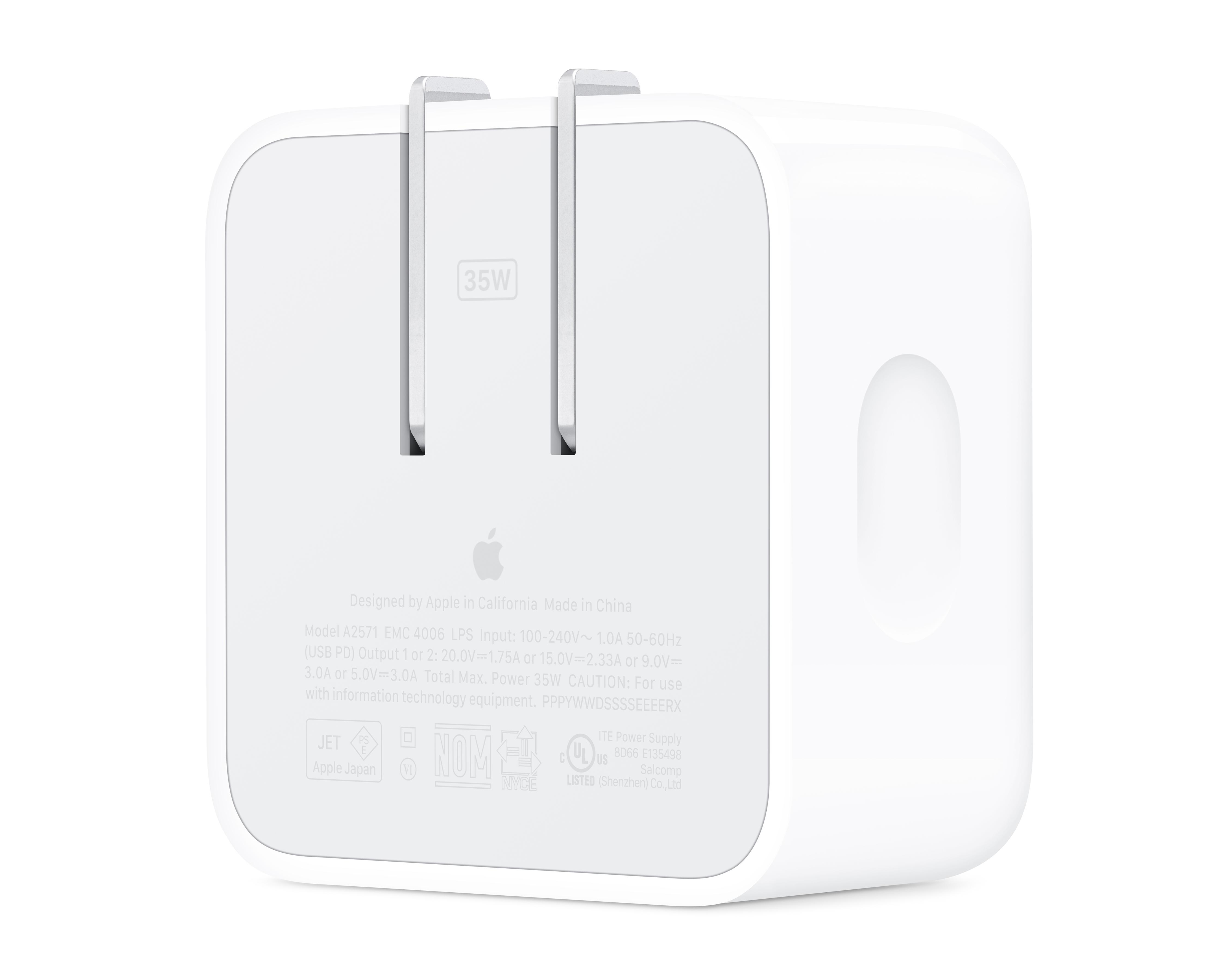 Foto 4 pulgar | Adaptador de Corriente USB-C Apple 35 Watts