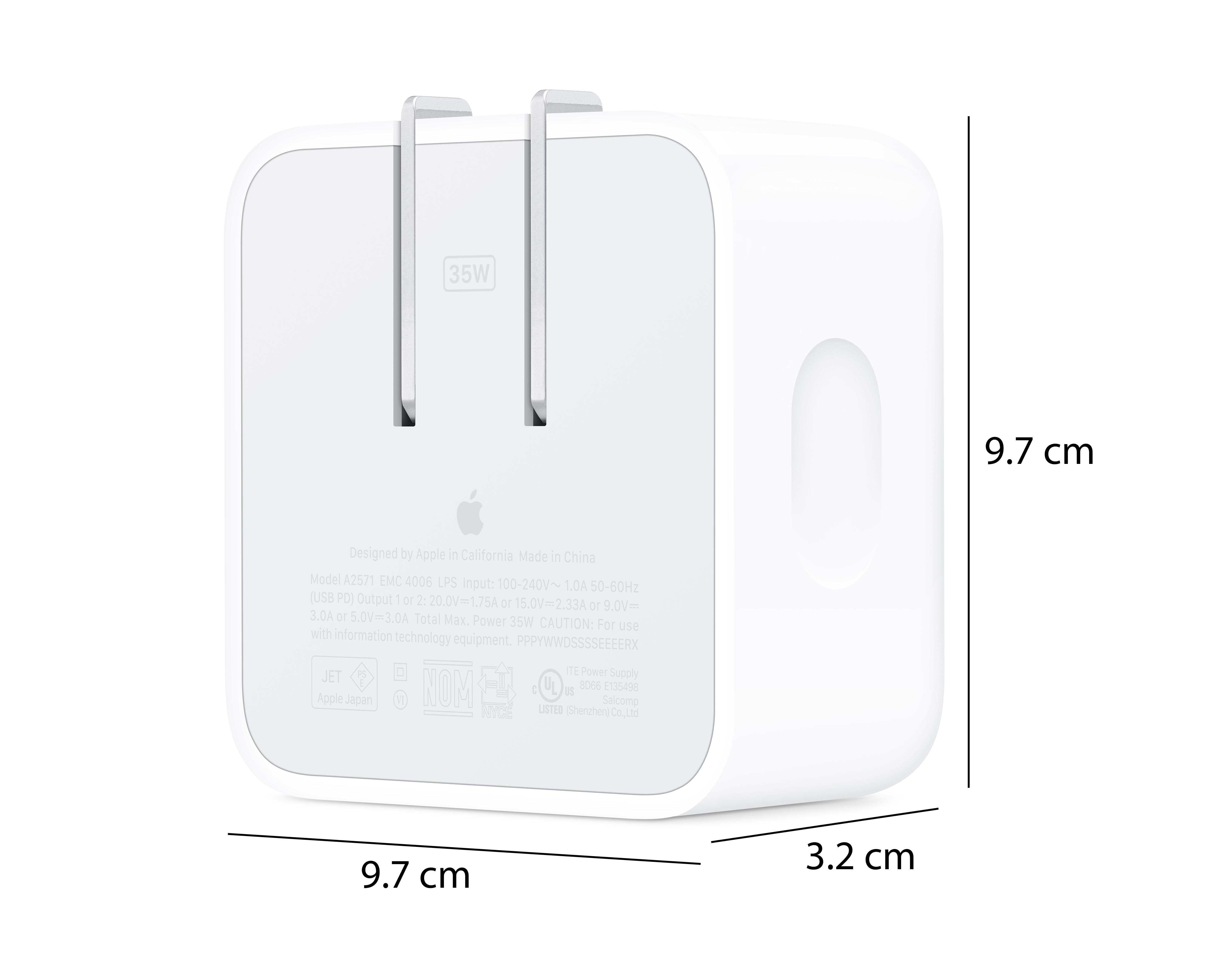 Foto 4 | Adaptador de Corriente USB-C Apple 35 Watts