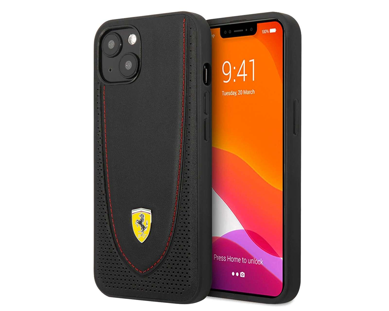Foto 1 | Funda Ferrari para iPhone 13