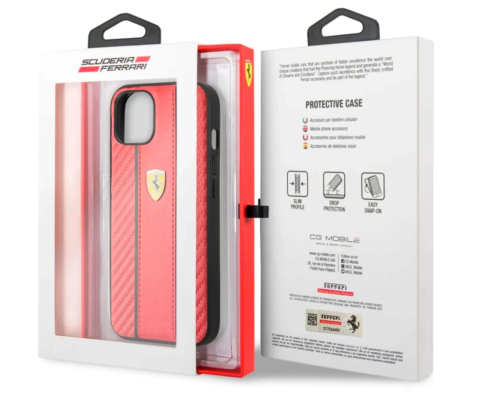 Foto 5 pulgar | Funda Ferrari para iPhone 13 Pro Max