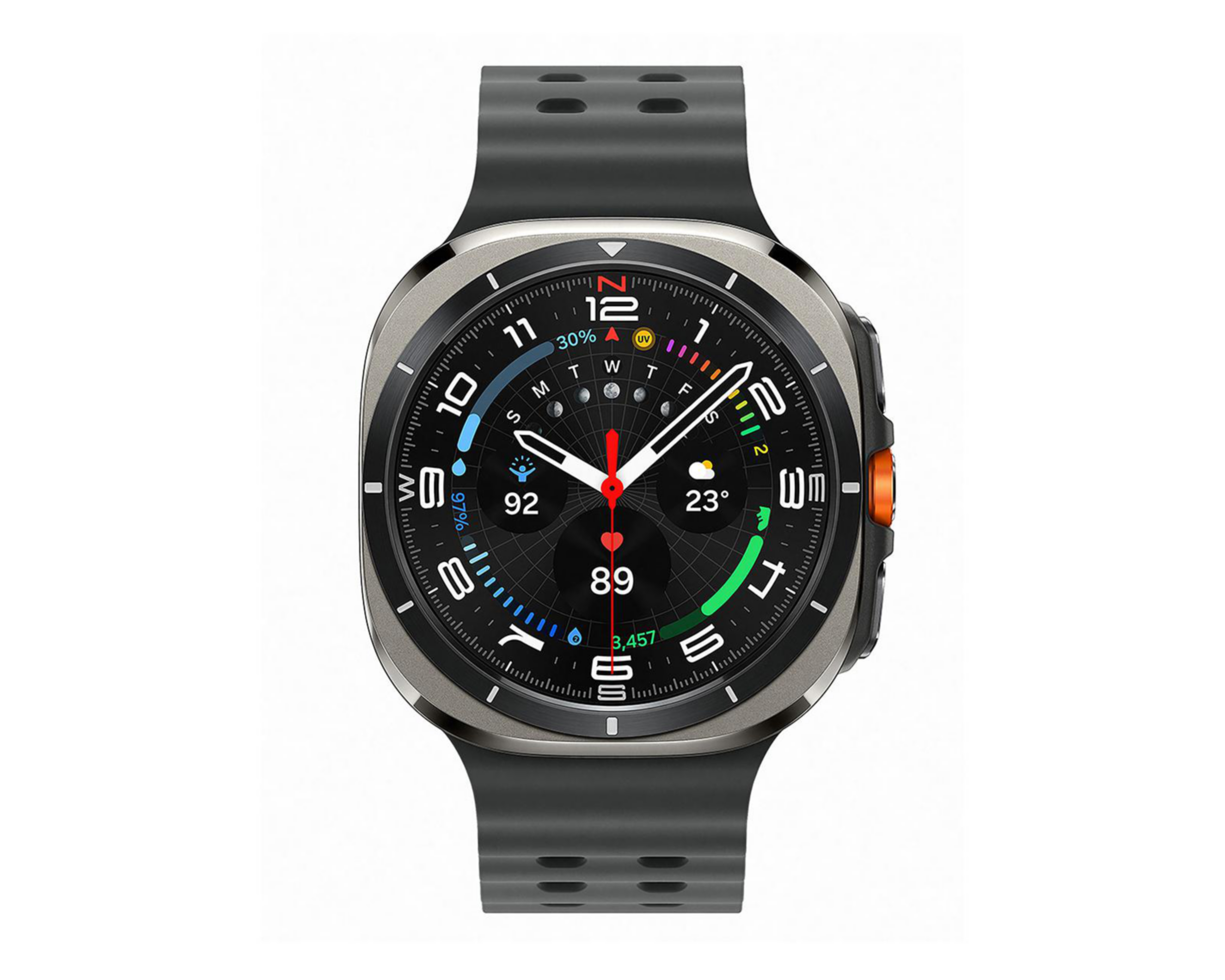 Smartwatch Samsung Galaxy Watch Ultra 47 mm con Bluetooth Plateado $9,999