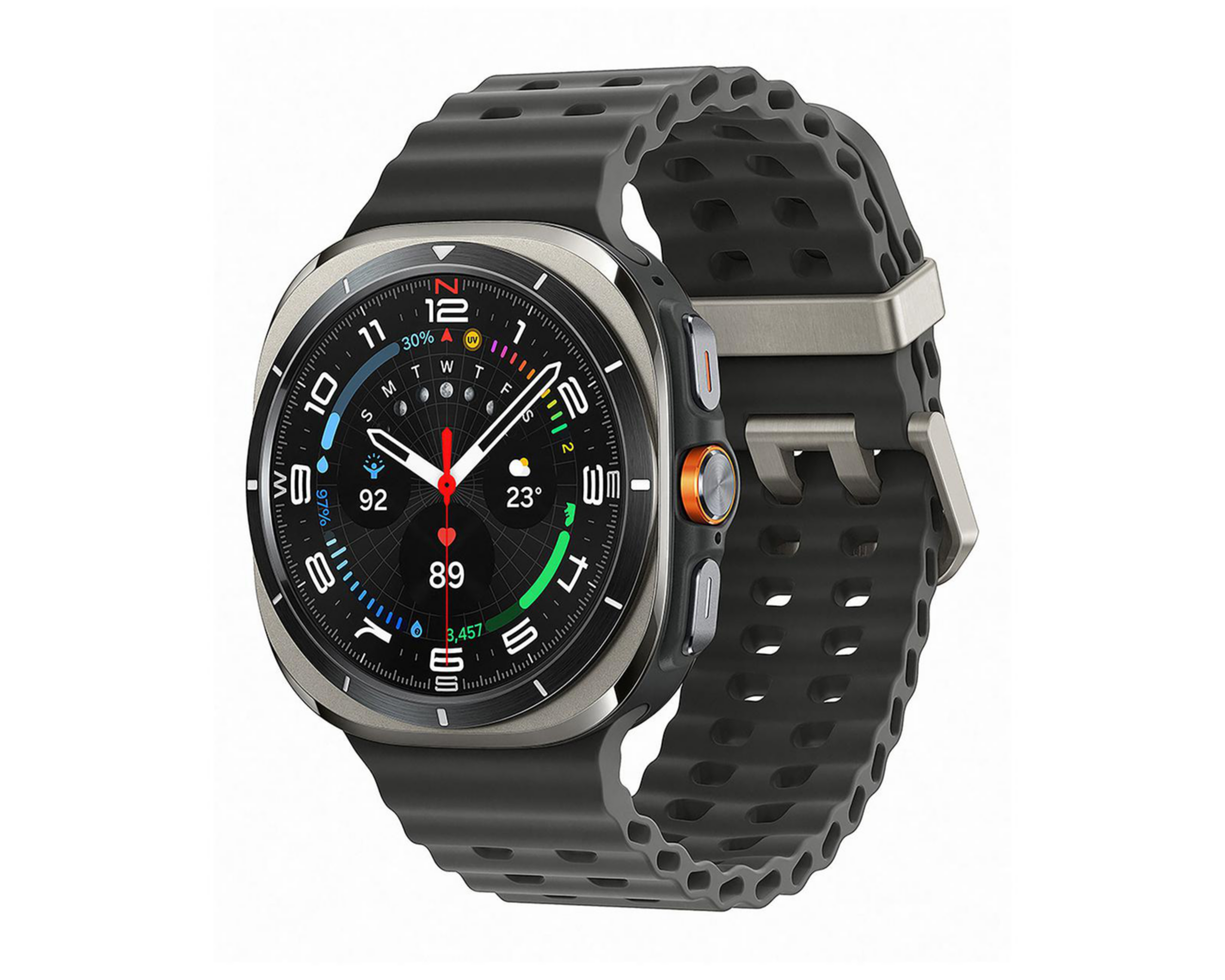 Foto 3 pulgar | Smartwatch Samsung Galaxy Watch Ultra 47 mm con Bluetooth Plateado