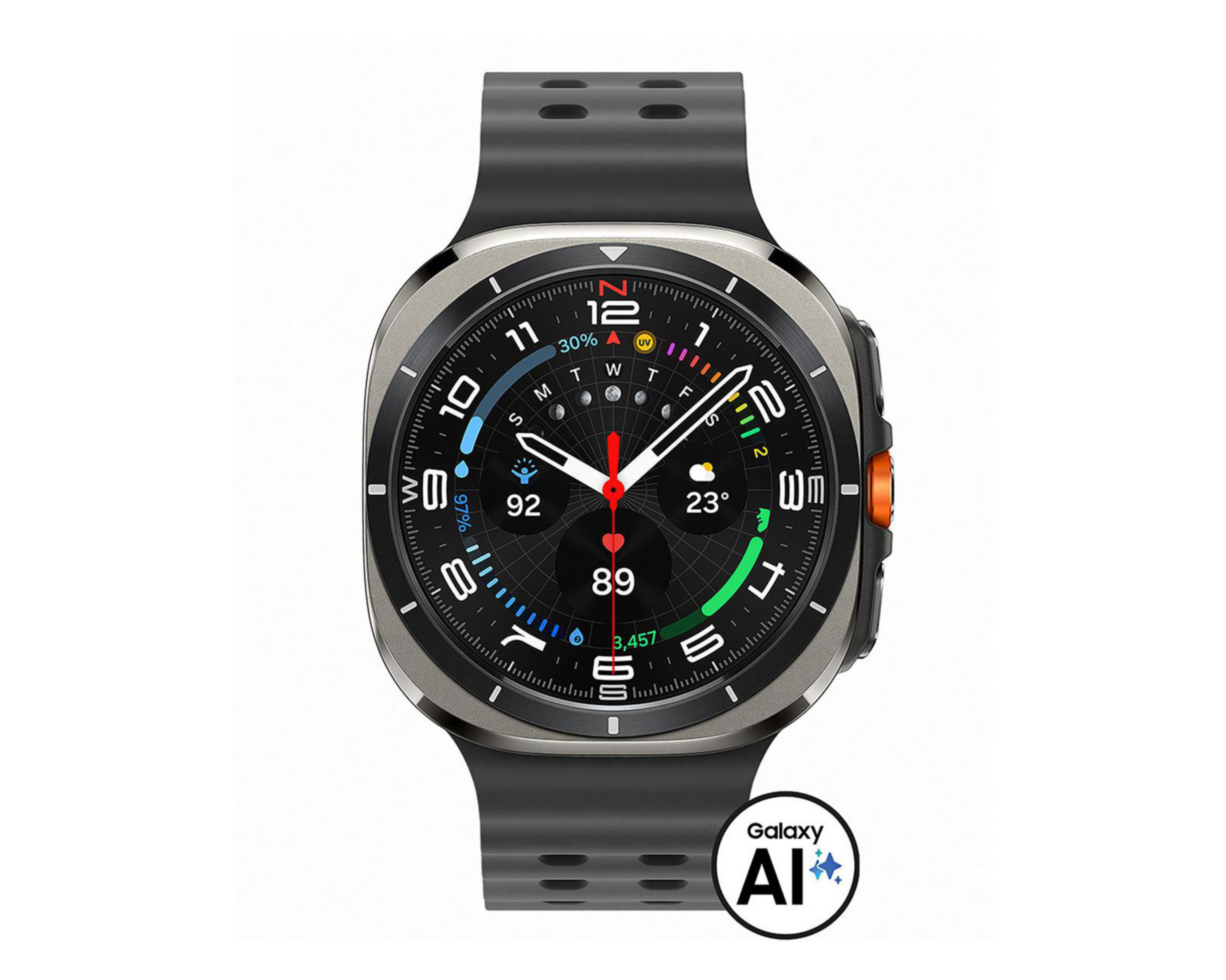 Foto 4 pulgar | Smartwatch Samsung Galaxy Watch Ultra 47 mm con Bluetooth Plateado