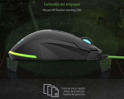 Foto 6 | Mouse Gamer HP Pavilion 200