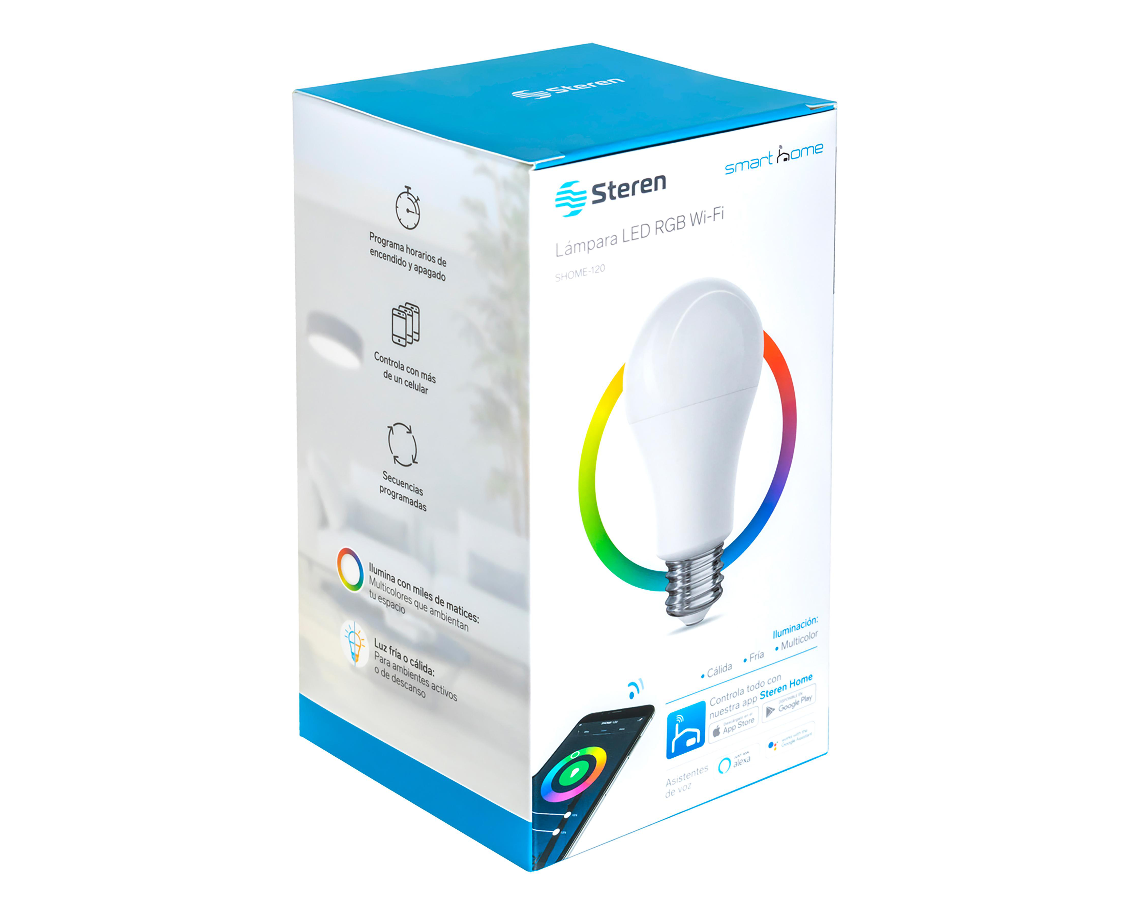 Foco Inteligente Led Steren SHOME 120 Multicolor