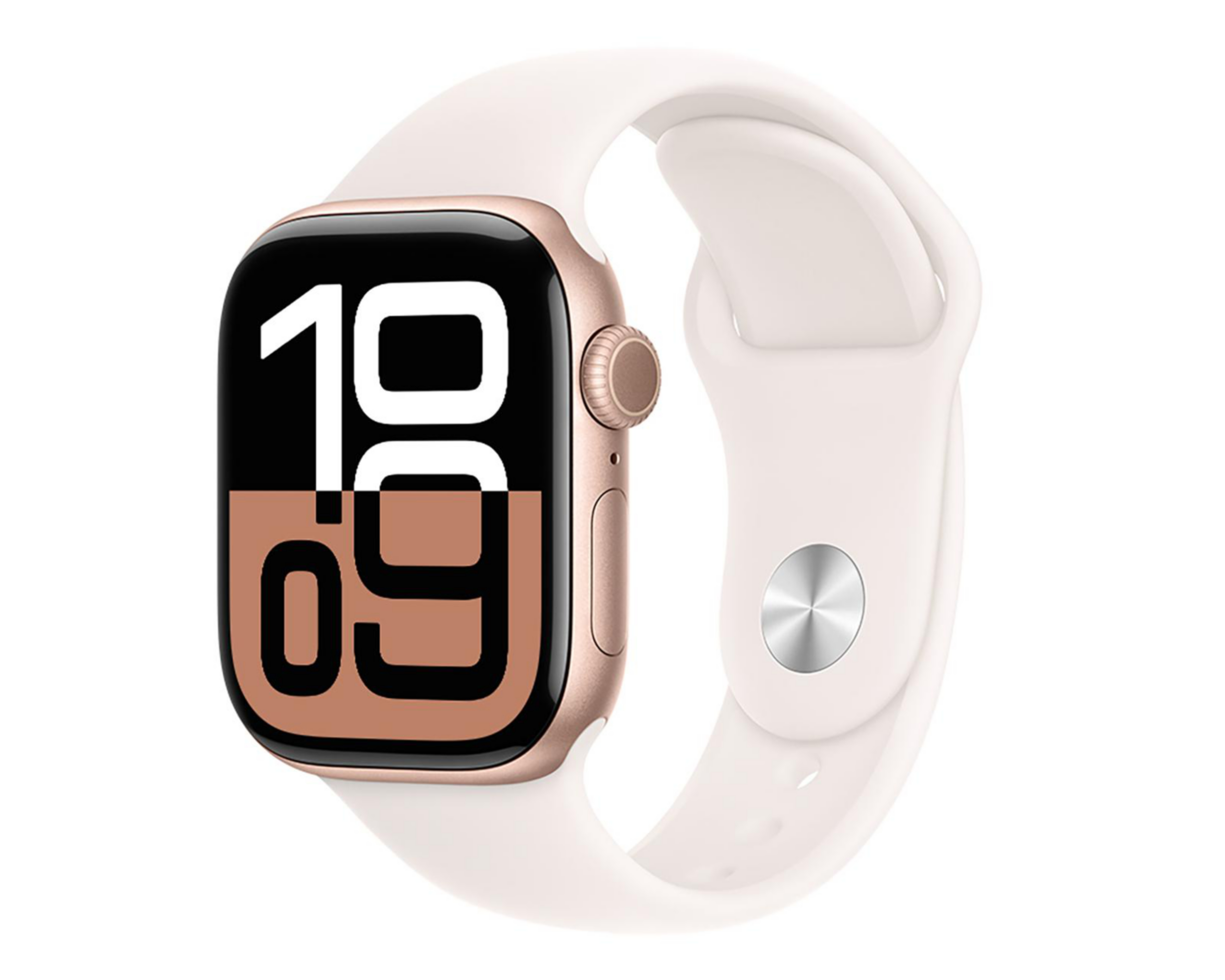 Foto 2 pulgar | Apple Watch Series 10 GPS 42 mm Oro Rosa S-M