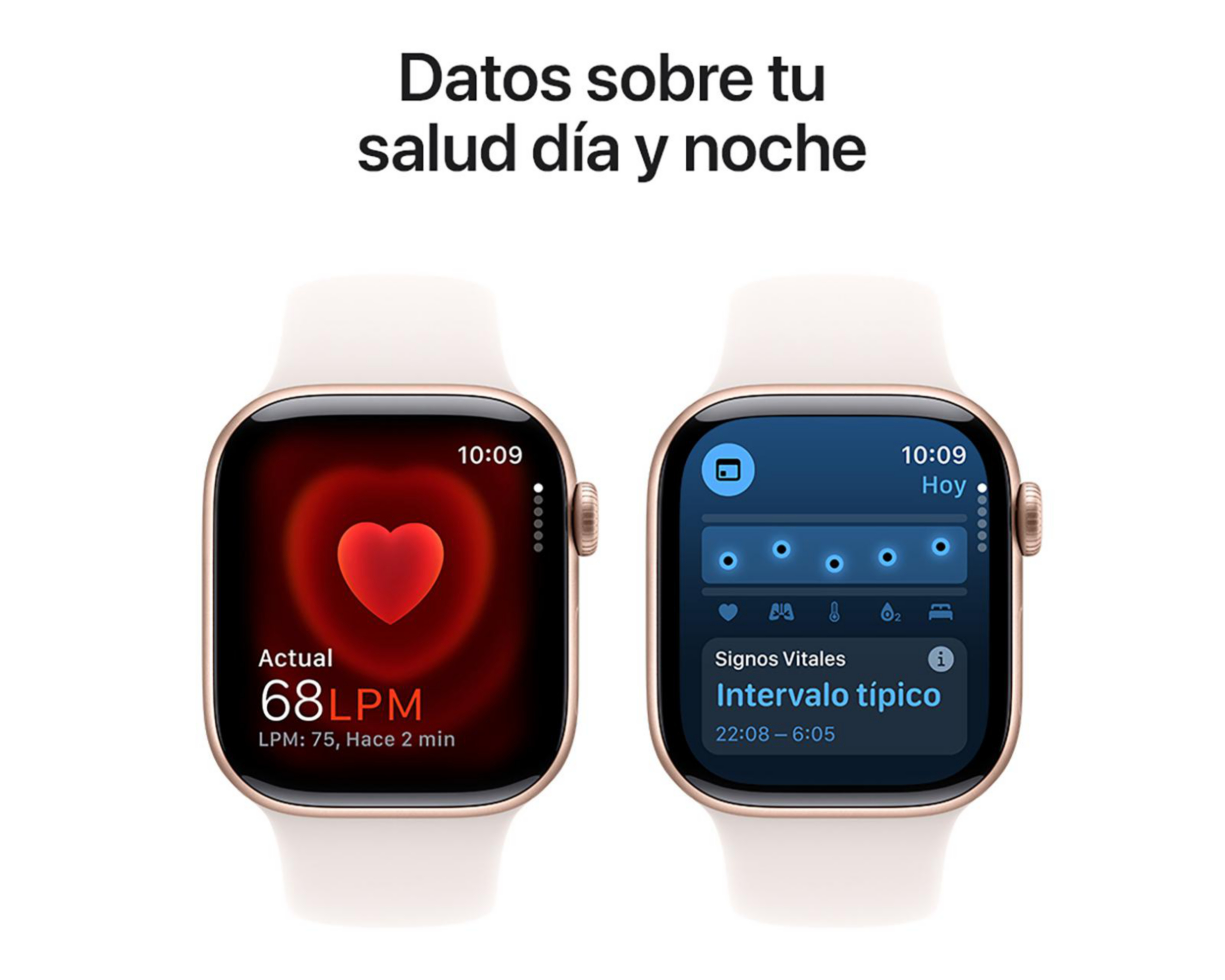 Foto 6 pulgar | Apple Watch Series 10 GPS 42 mm Oro Rosa S-M