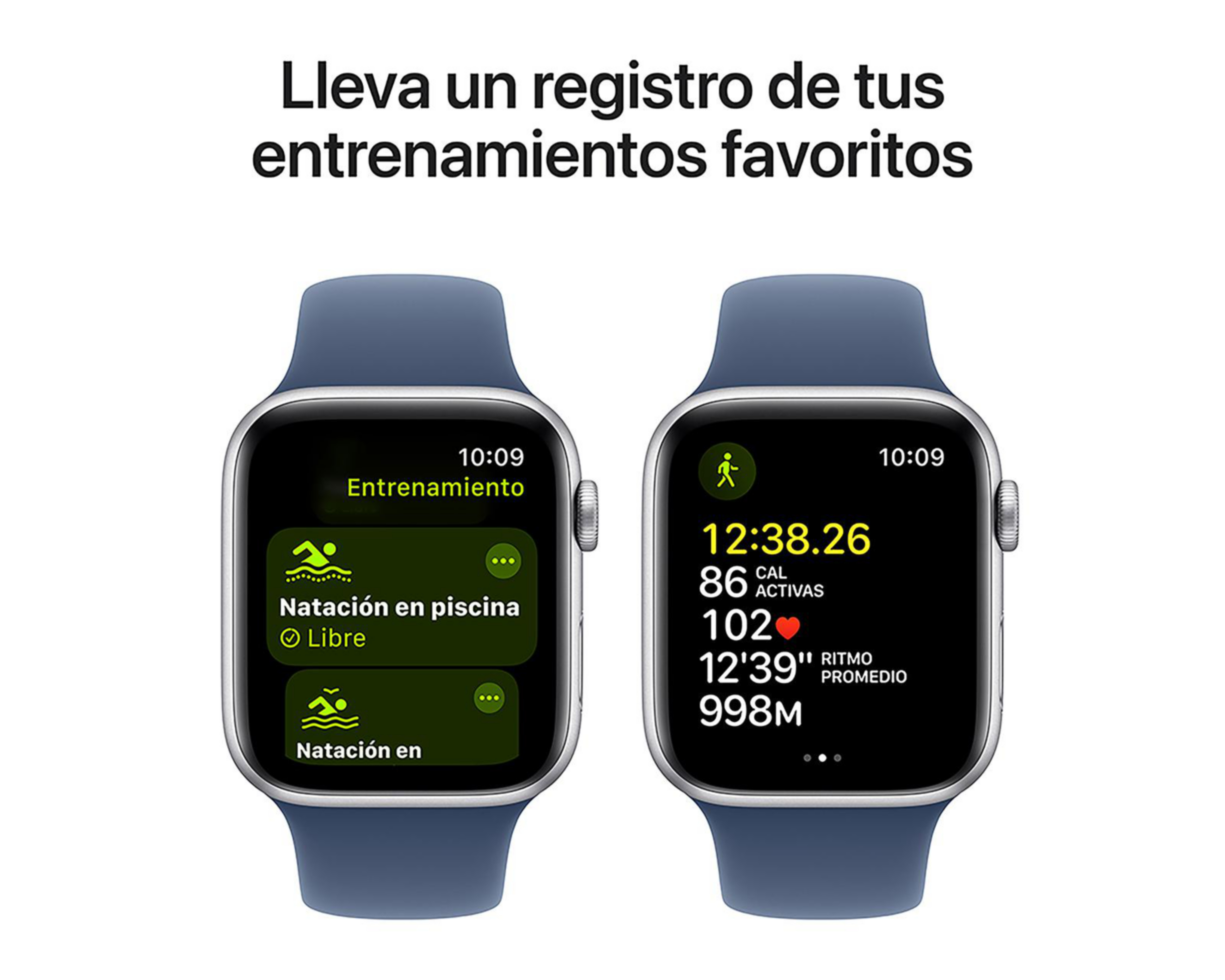 Foto 7 pulgar | Apple Watch SE GPS 44 mm Plata M-L