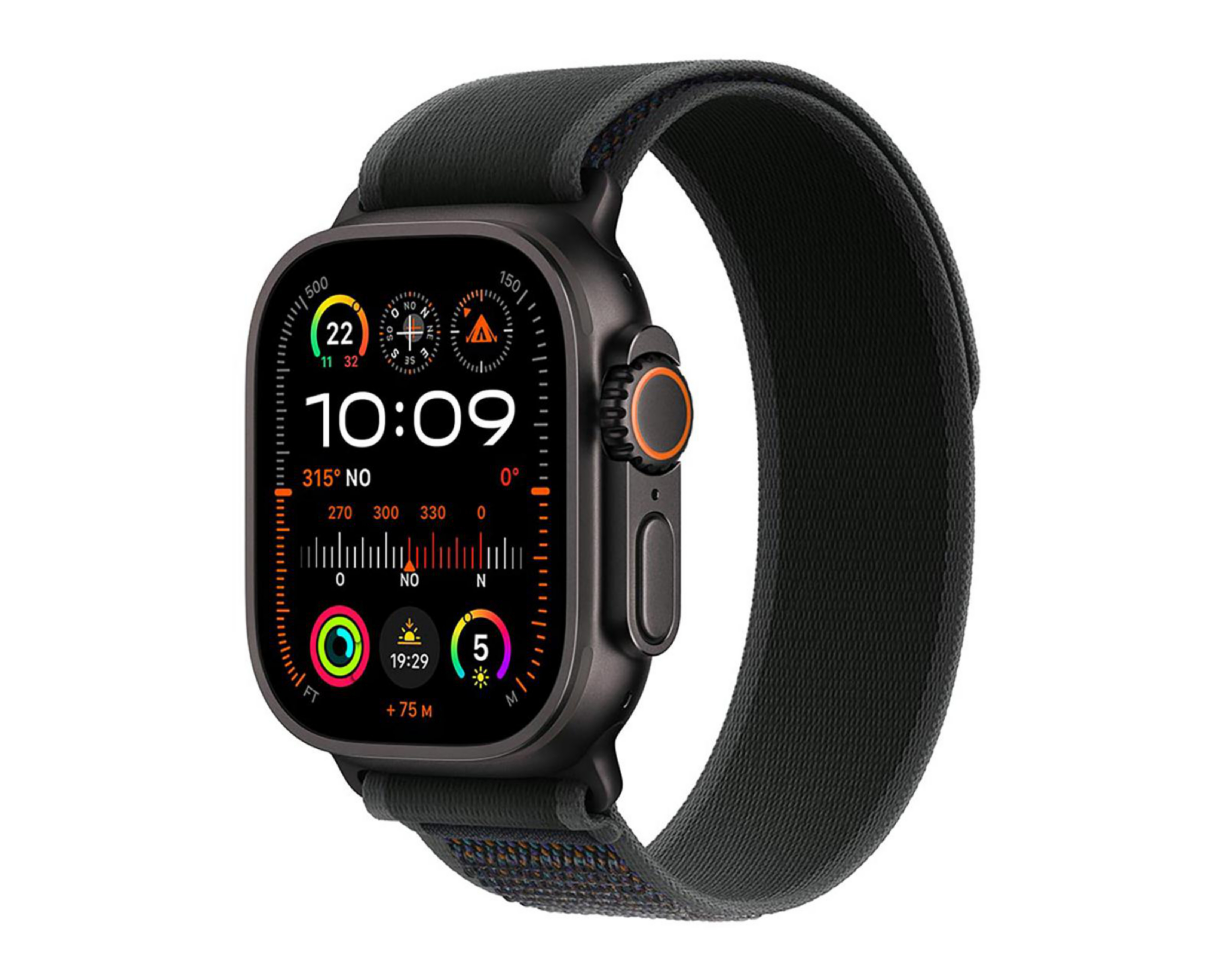 Apple Watch Ultra 2 GPS + Cellular 49 mm Titanio Negro M-L $19,999