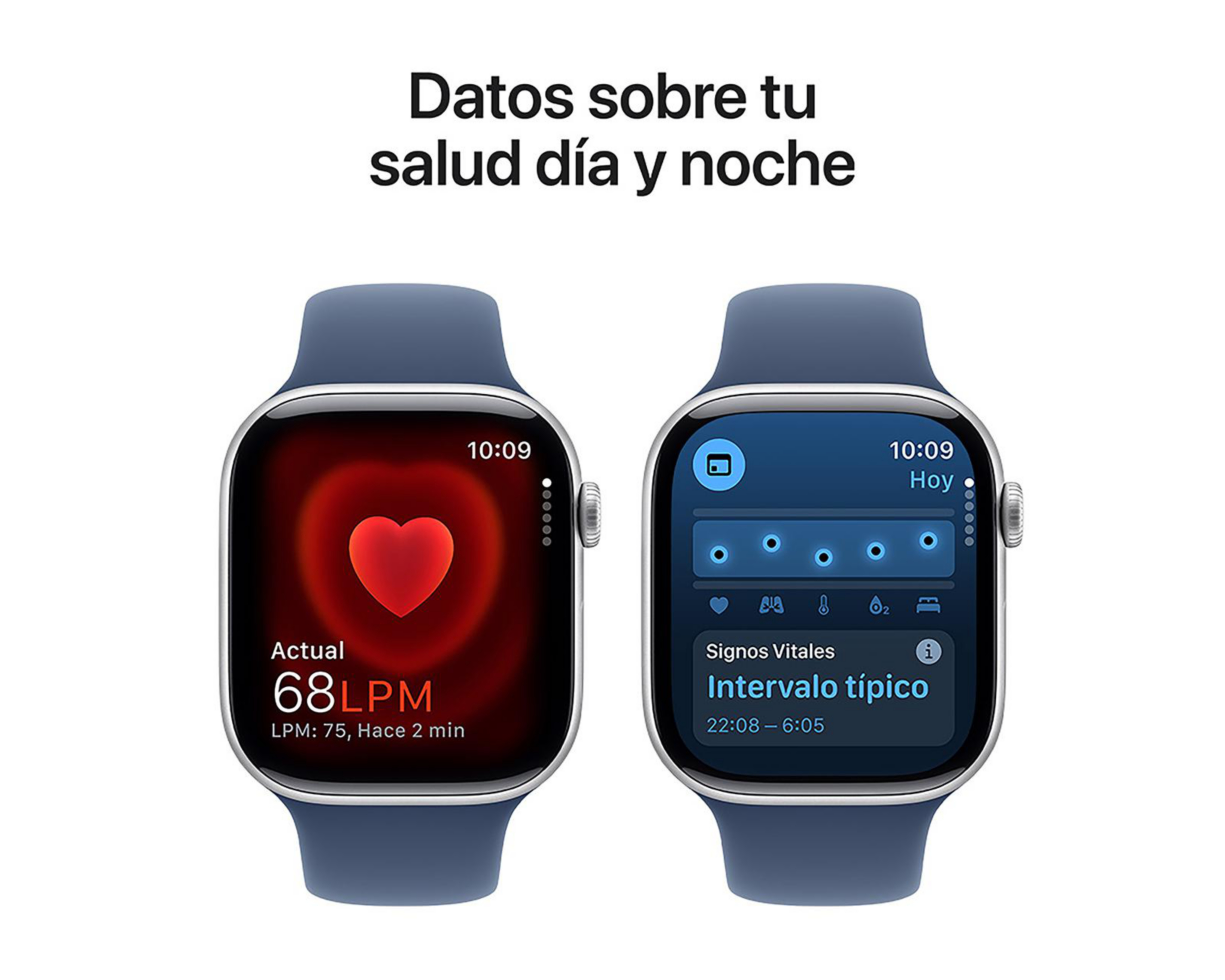 Foto 6 pulgar | Apple Watch Series 10 GPS 46 mm Plata M-L