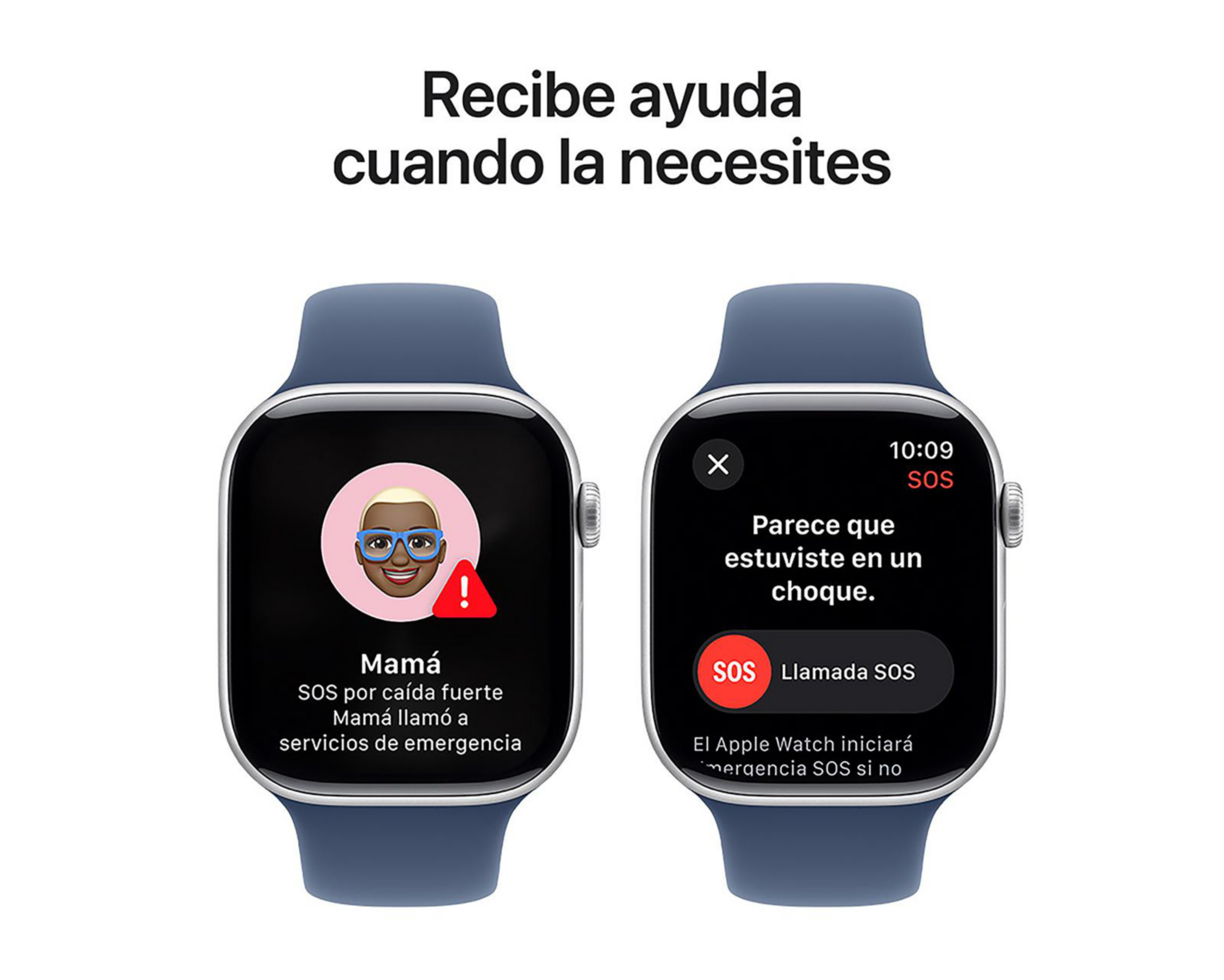 Foto 7 pulgar | Apple Watch Series 10 GPS 46 mm Plata M-L