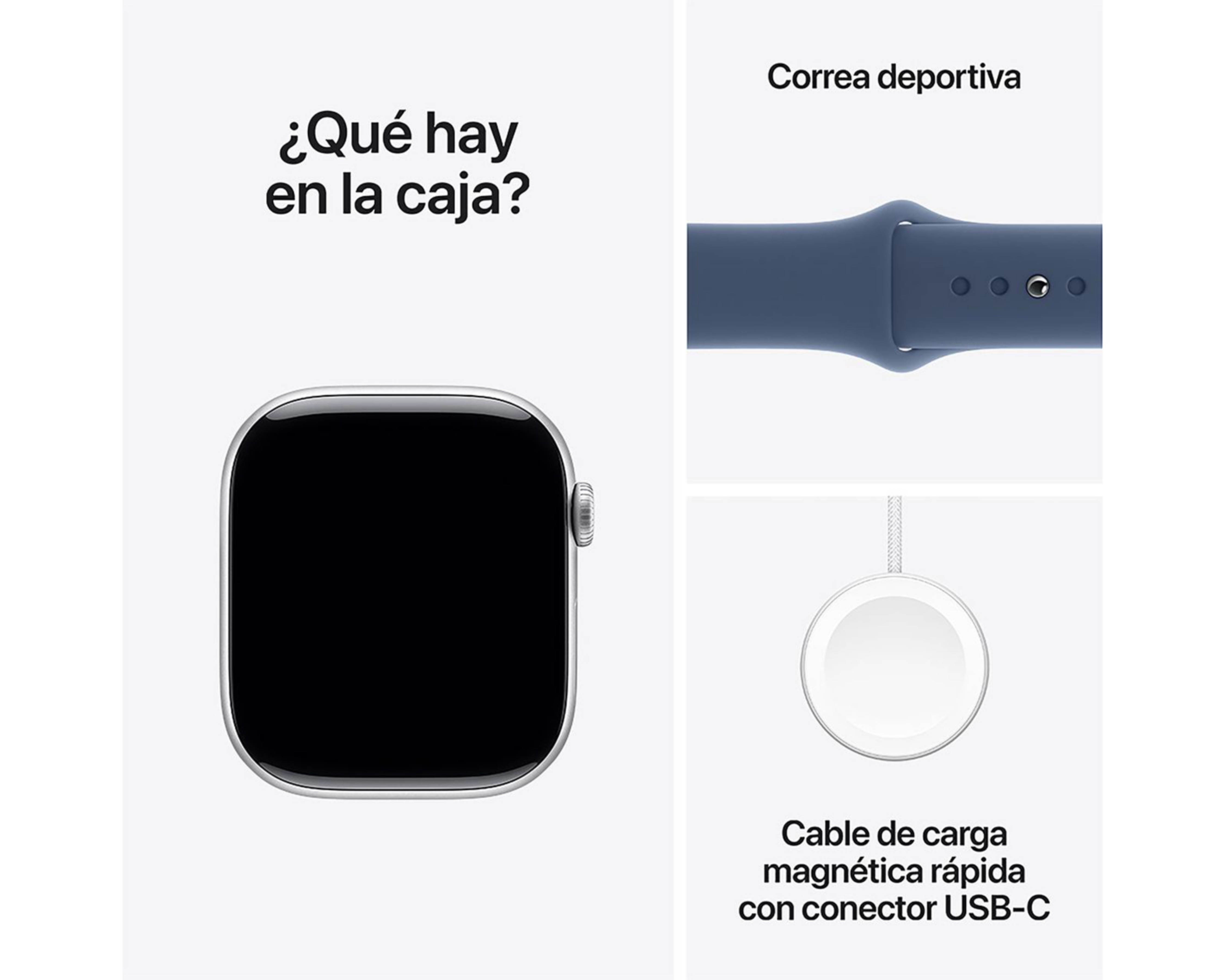 Foto 10 pulgar | Apple Watch Series 10 GPS 46 mm Plata M-L