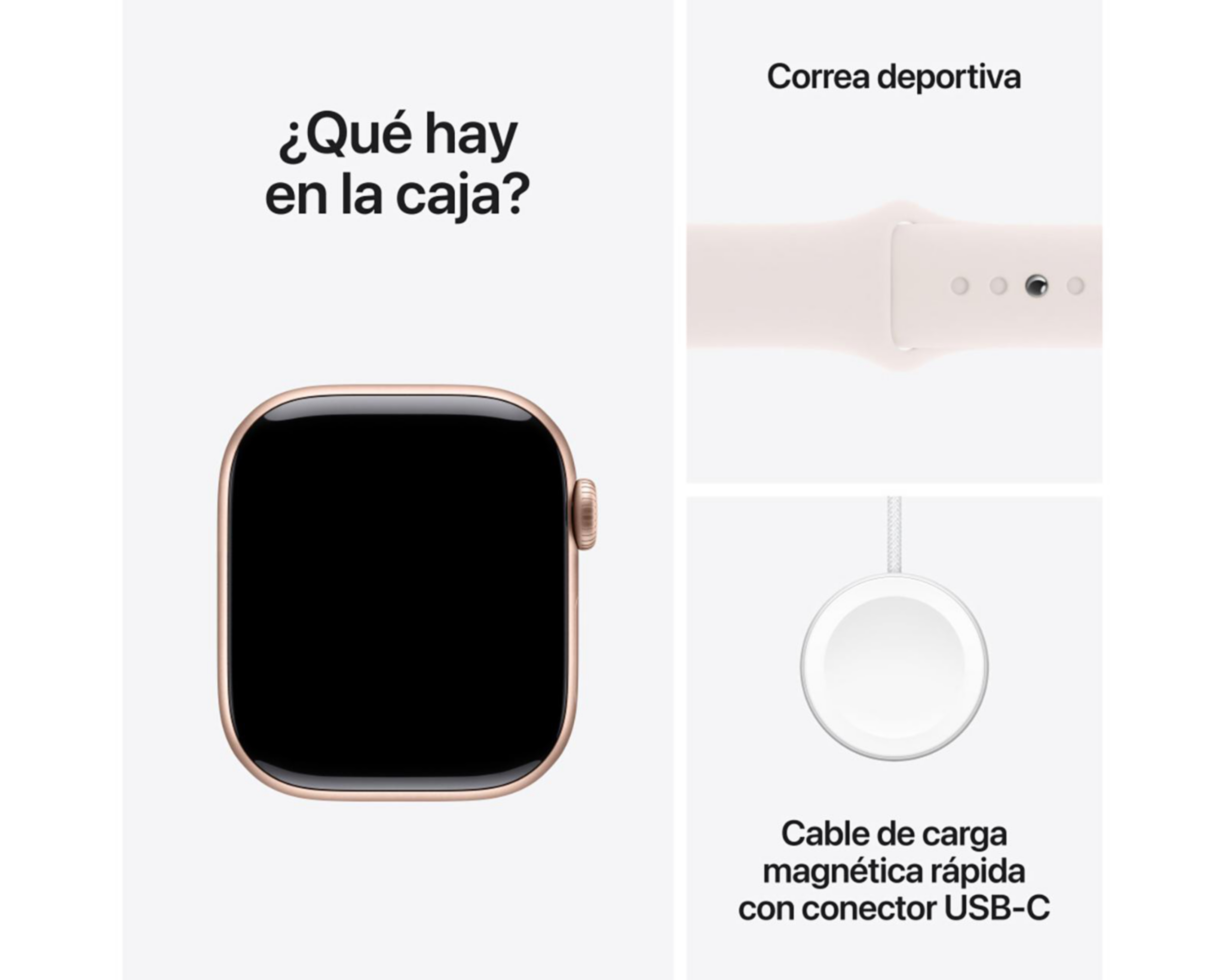 Foto 10 pulgar | Apple Watch Series 10 GPS + Cellular 42 mm Oro Rosa S-M