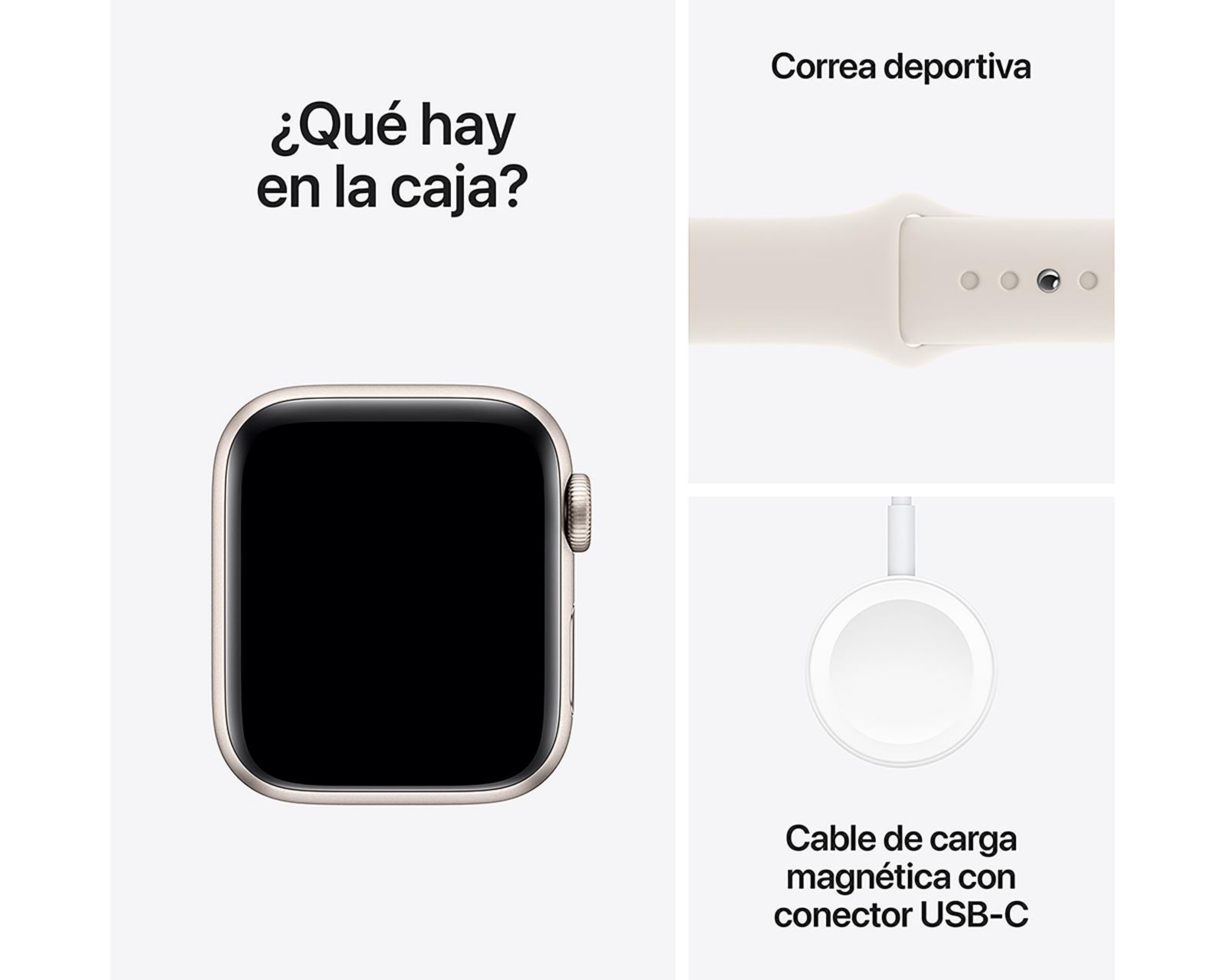 Foto 8 pulgar | Apple Watch SE GPS 40 mm Blanco Estelar S-M