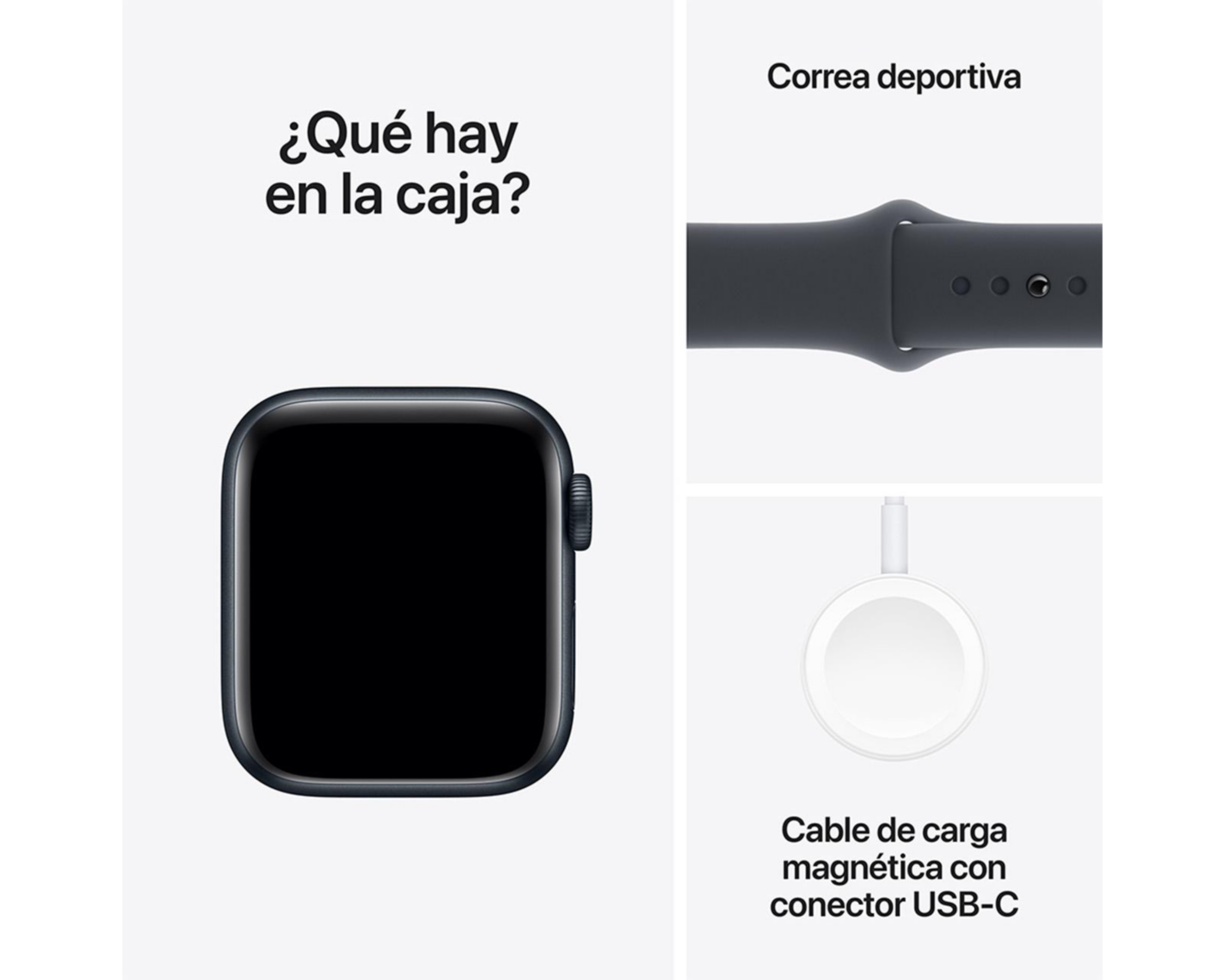 Foto 6 pulgar | Apple Watch SE GPS 40 mm Medianoche S-M