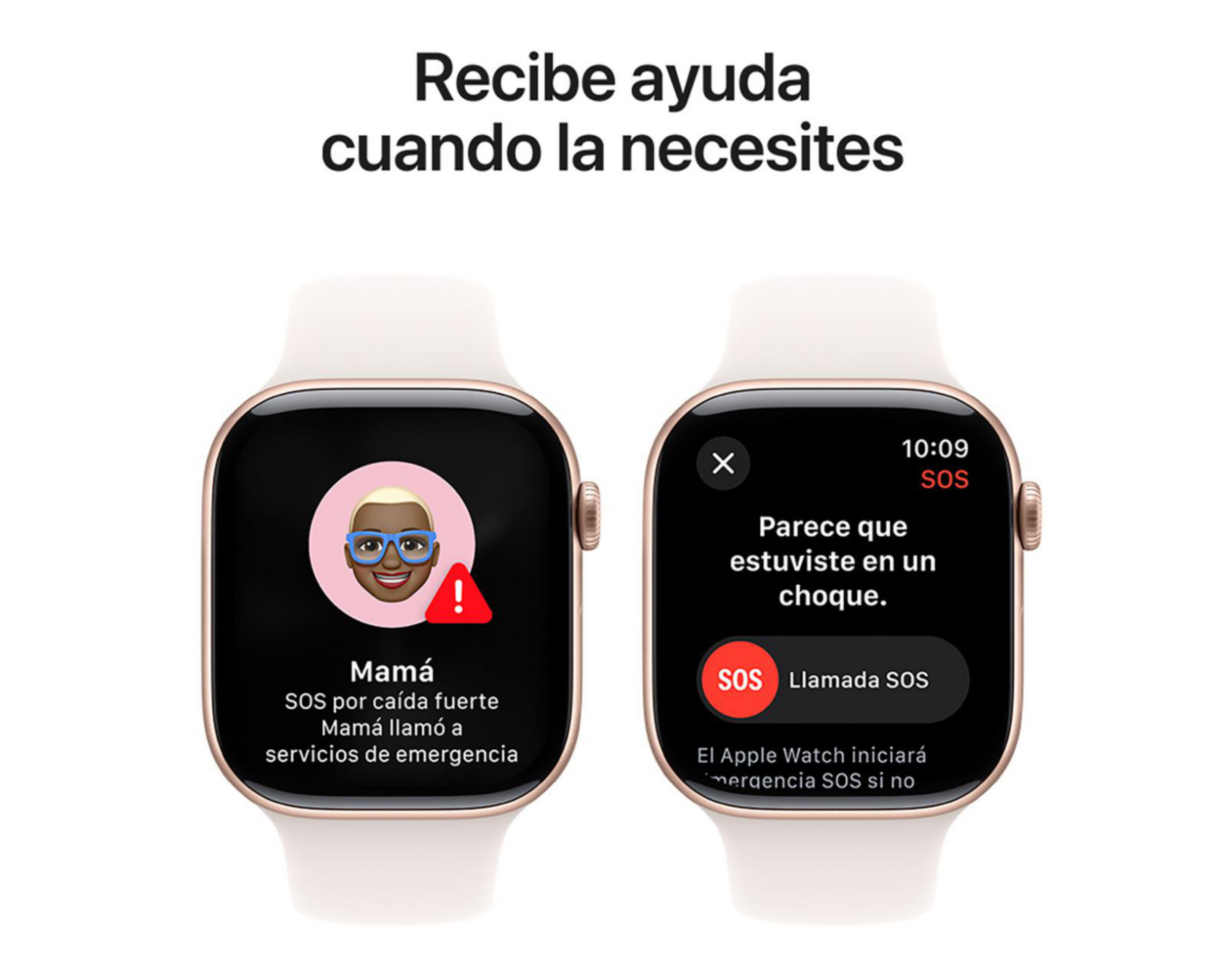 Foto 7 pulgar | Apple Watch Series 10 GPS 46 mm Oro Rosa M-L