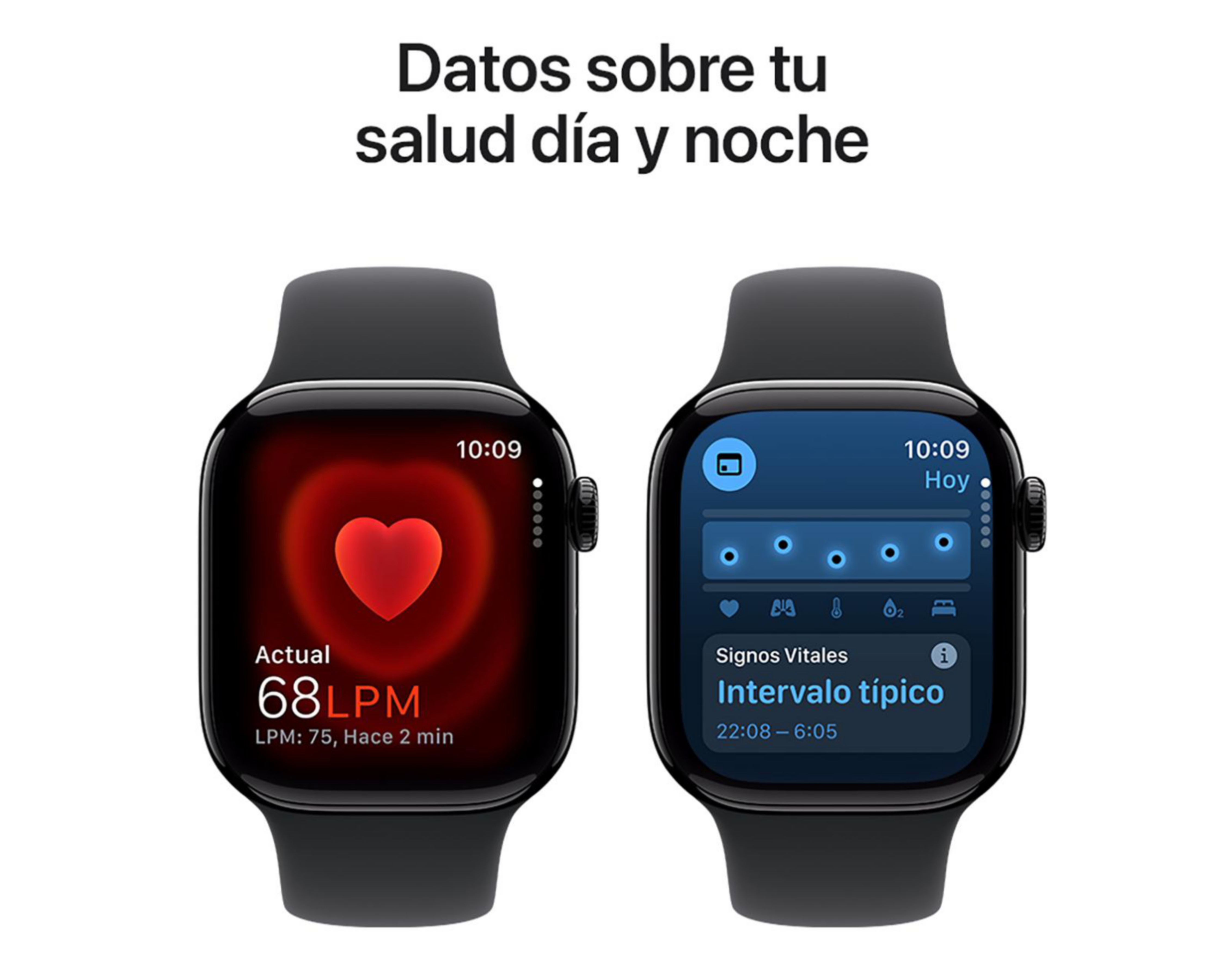 Foto 6 pulgar | Apple Watch Series 10 GPS 42 mm Negro Azabache S-M