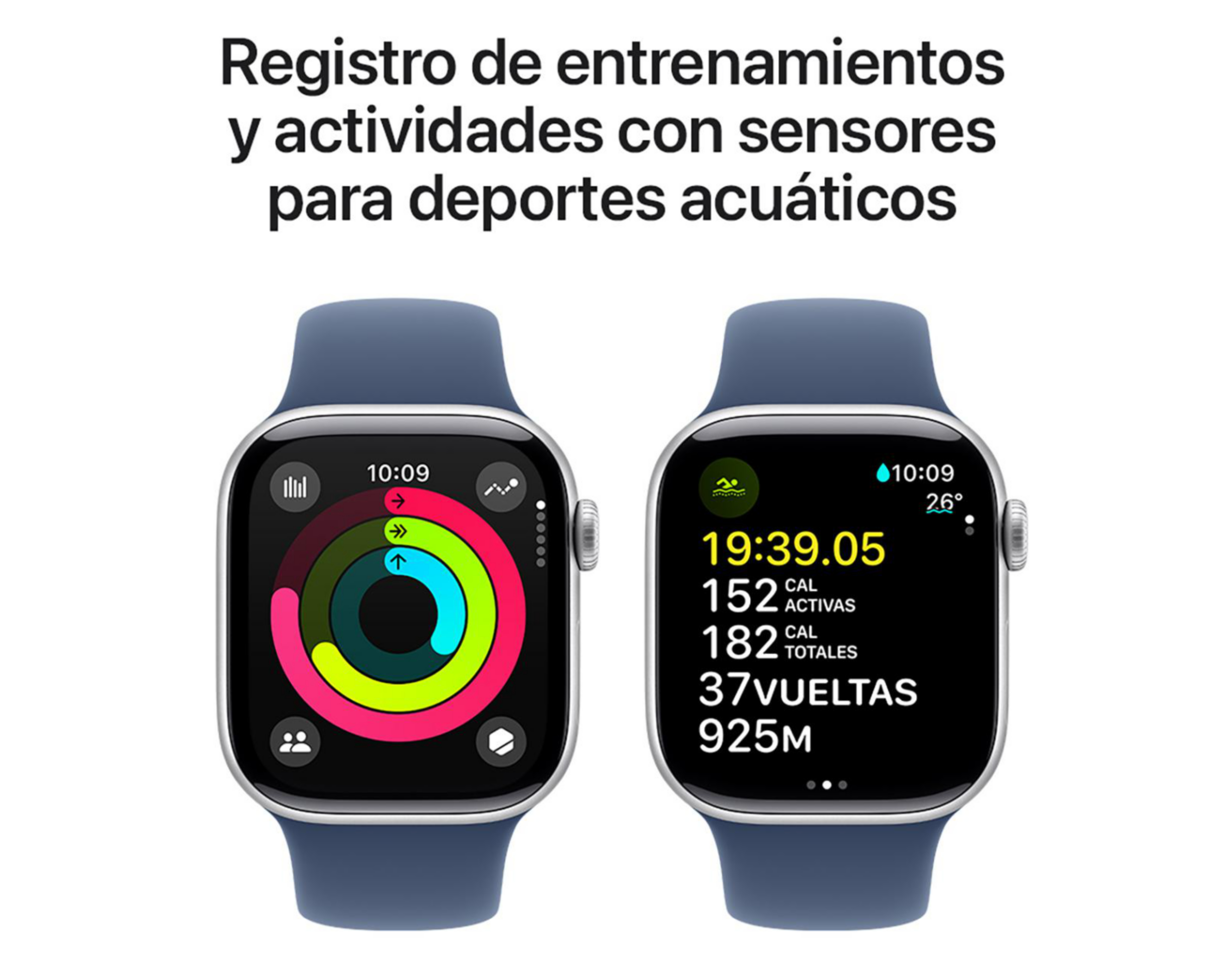 Foto 4 | Apple Watch Series 10 GPS 42 mm Plata S-M