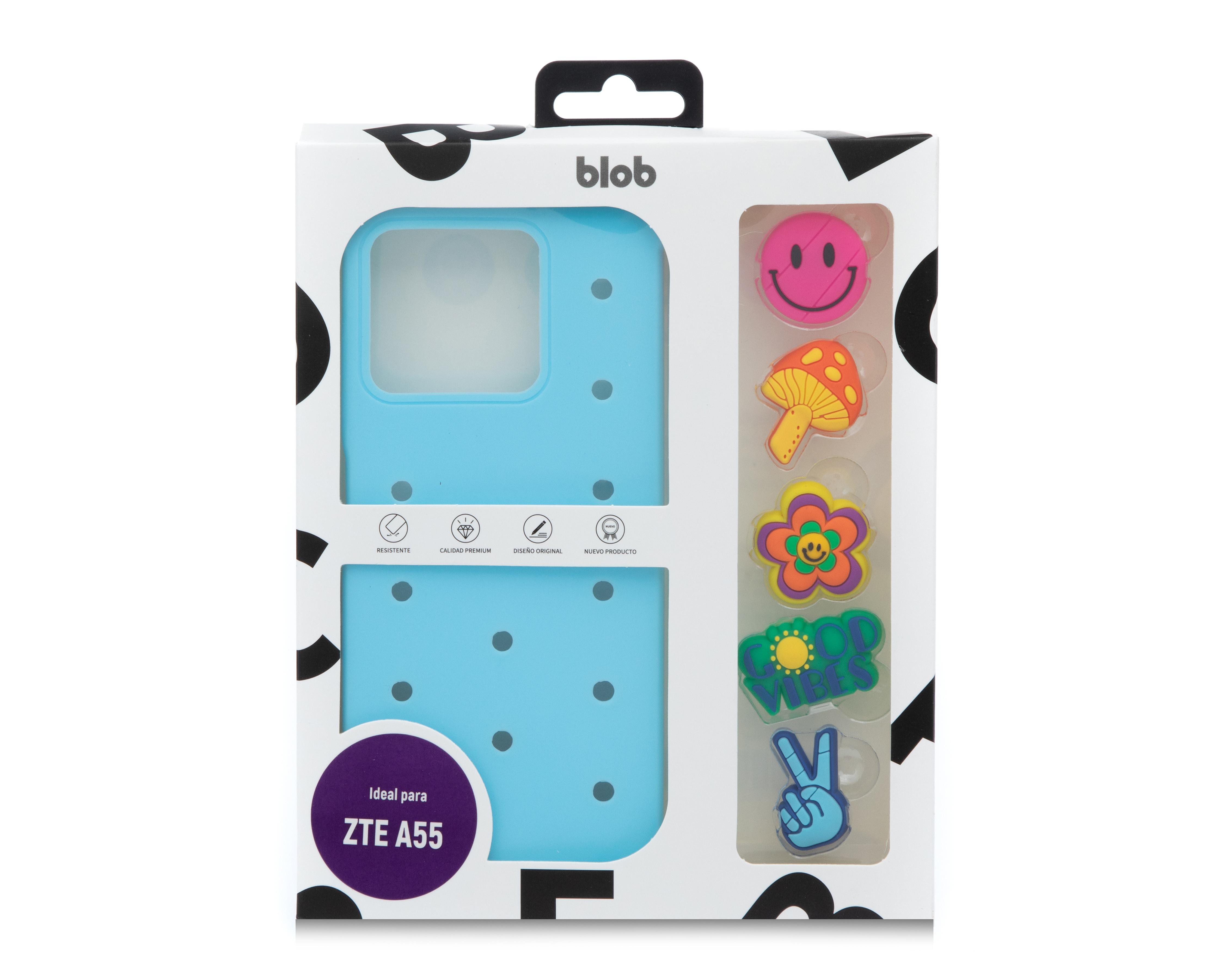 Foto 8 pulgar | Funda con Pines Blob para ZTE A55