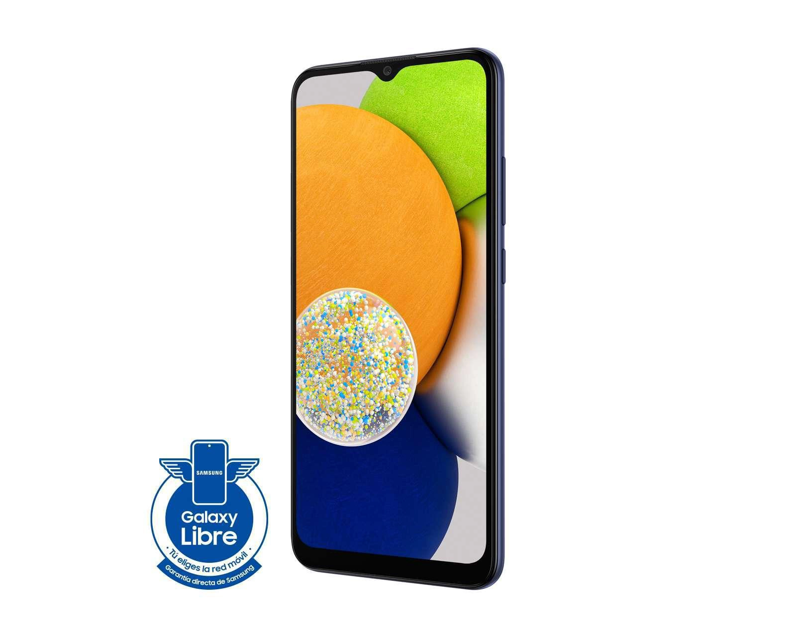 Foto 7 pulgar | Celular Samsung Desbloqueado Galaxy A03 64 GB Azul