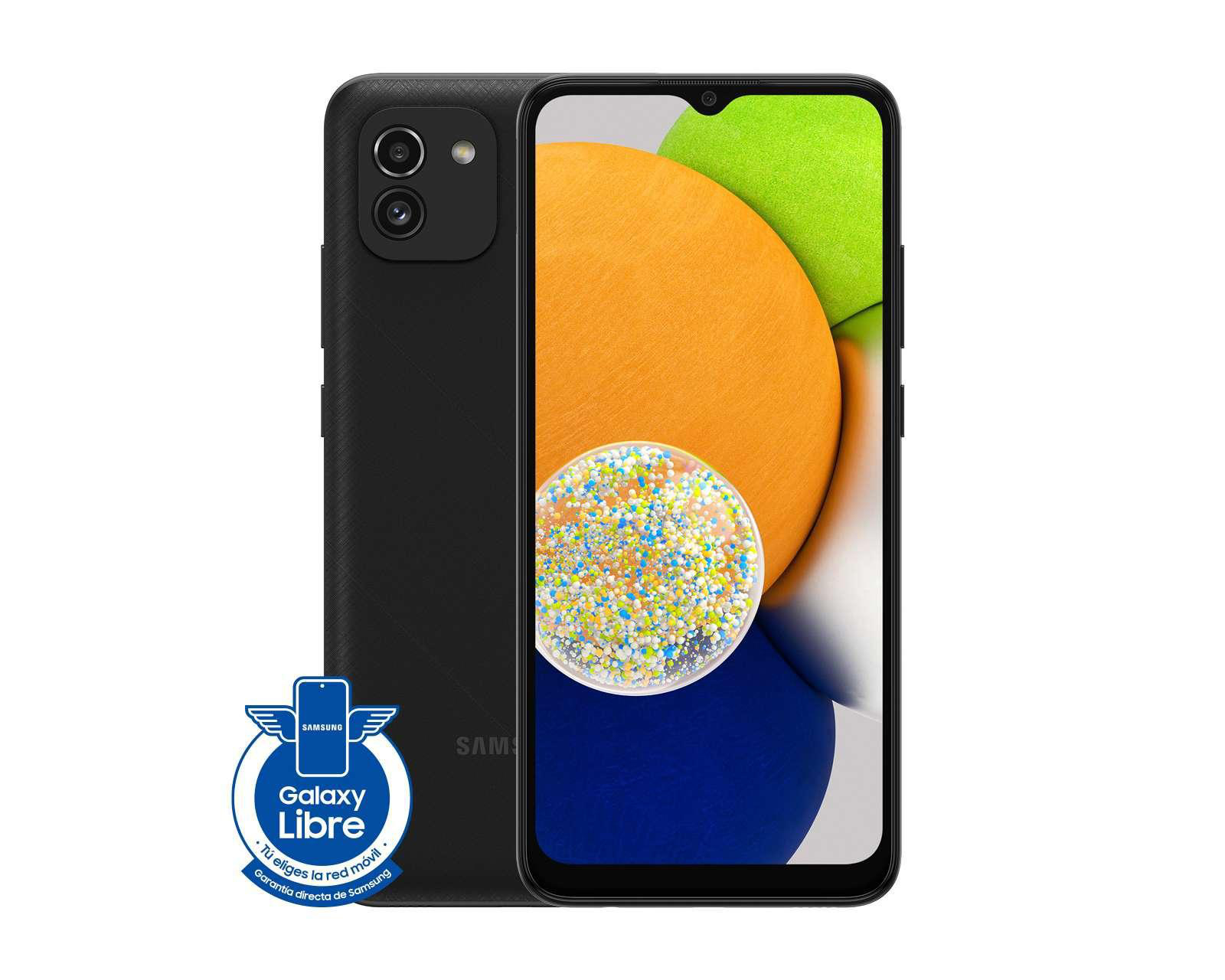 Foto 2 pulgar | Celular Samsung Liberado Galaxy A03 64 GB Negro