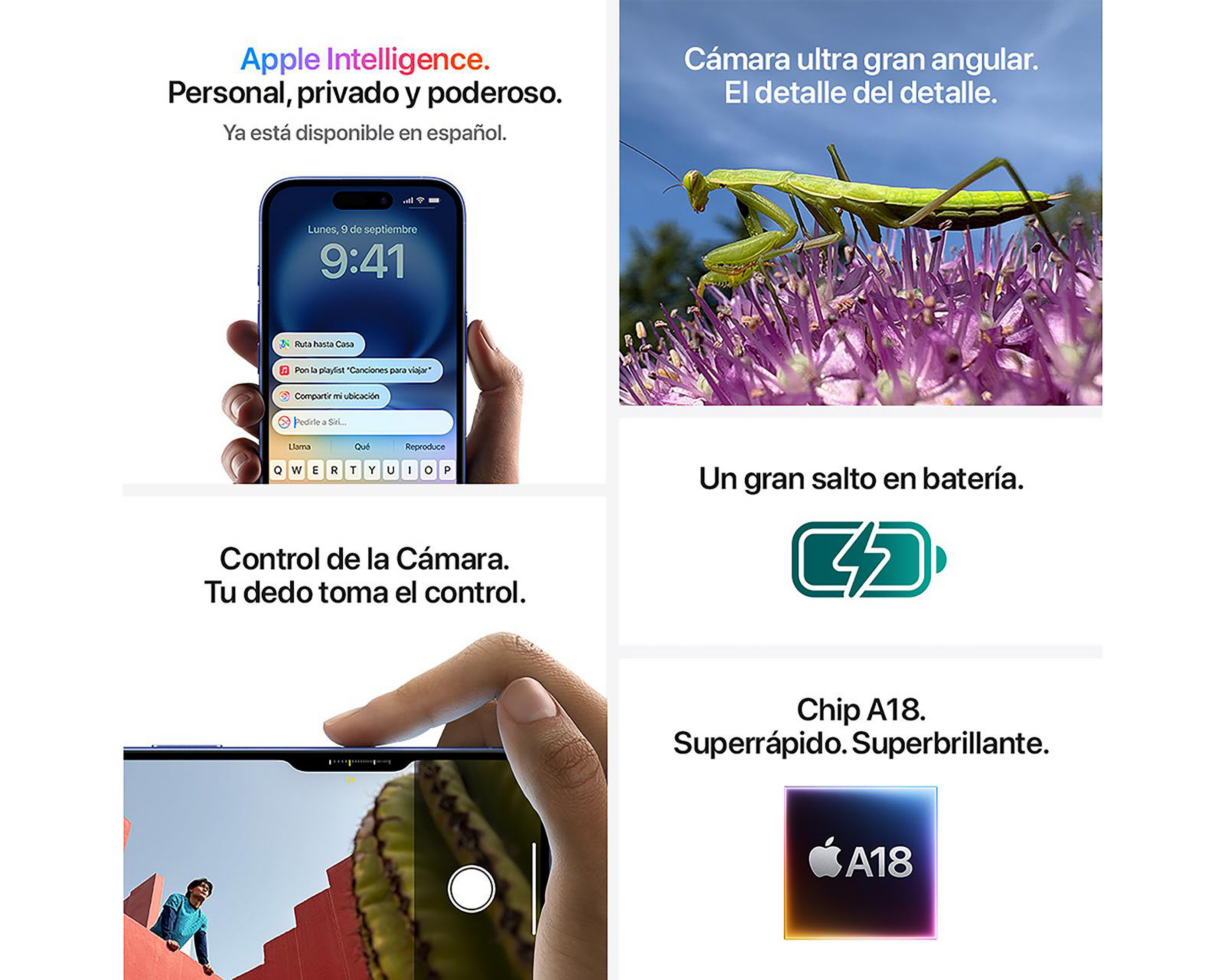 Foto 9 pulgar | iPhone 16 Plus Liberado 256 GB Blanco
