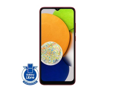 Foto 3 | Celular Samsung Liberado Galaxy A03 128 GB Rojo