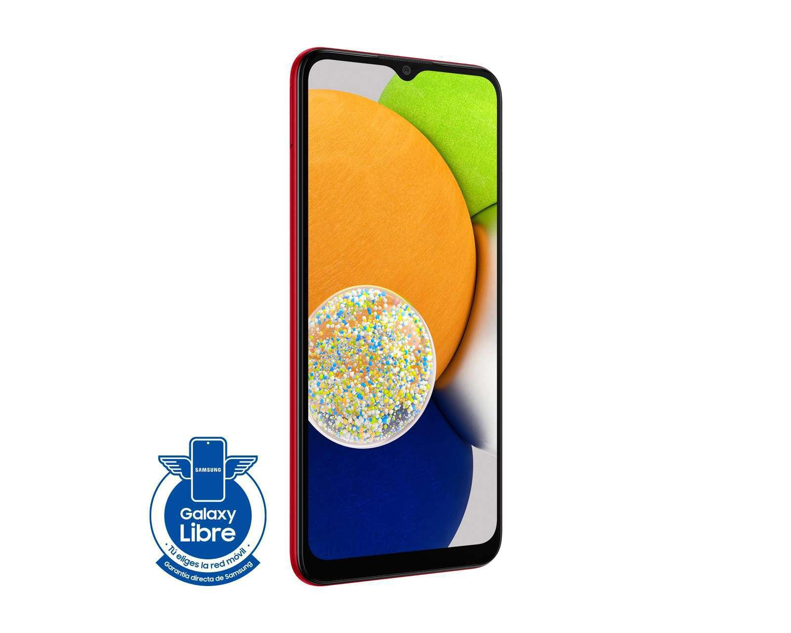 Foto 5 | Celular Samsung Liberado Galaxy A03 128 GB Rojo
