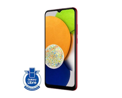 Foto 7 | Celular Samsung Liberado Galaxy A03 128 GB Rojo