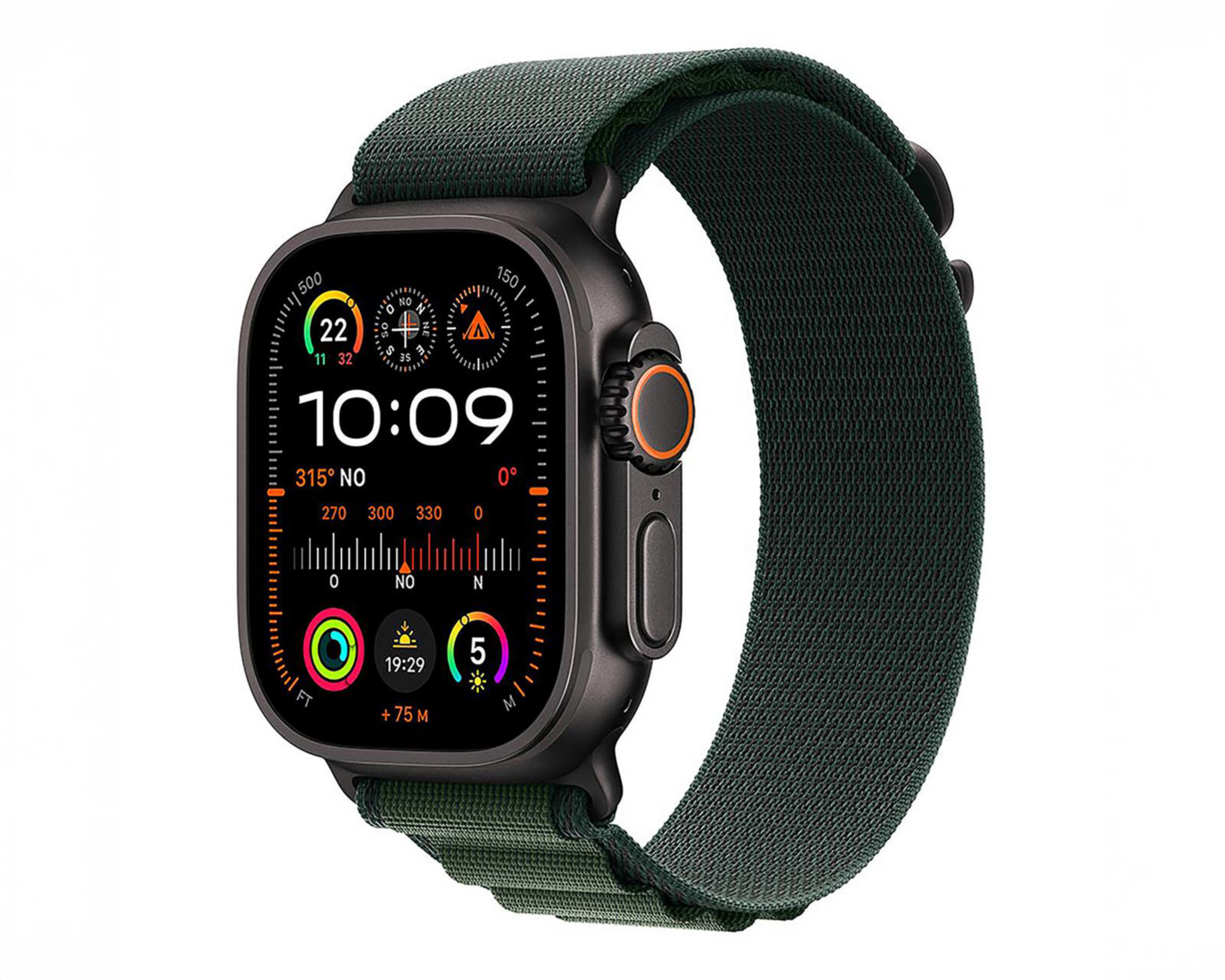 Apple Watch Ultra 2 GPS + Cellular 49 mm Titanio Negro M $19,999