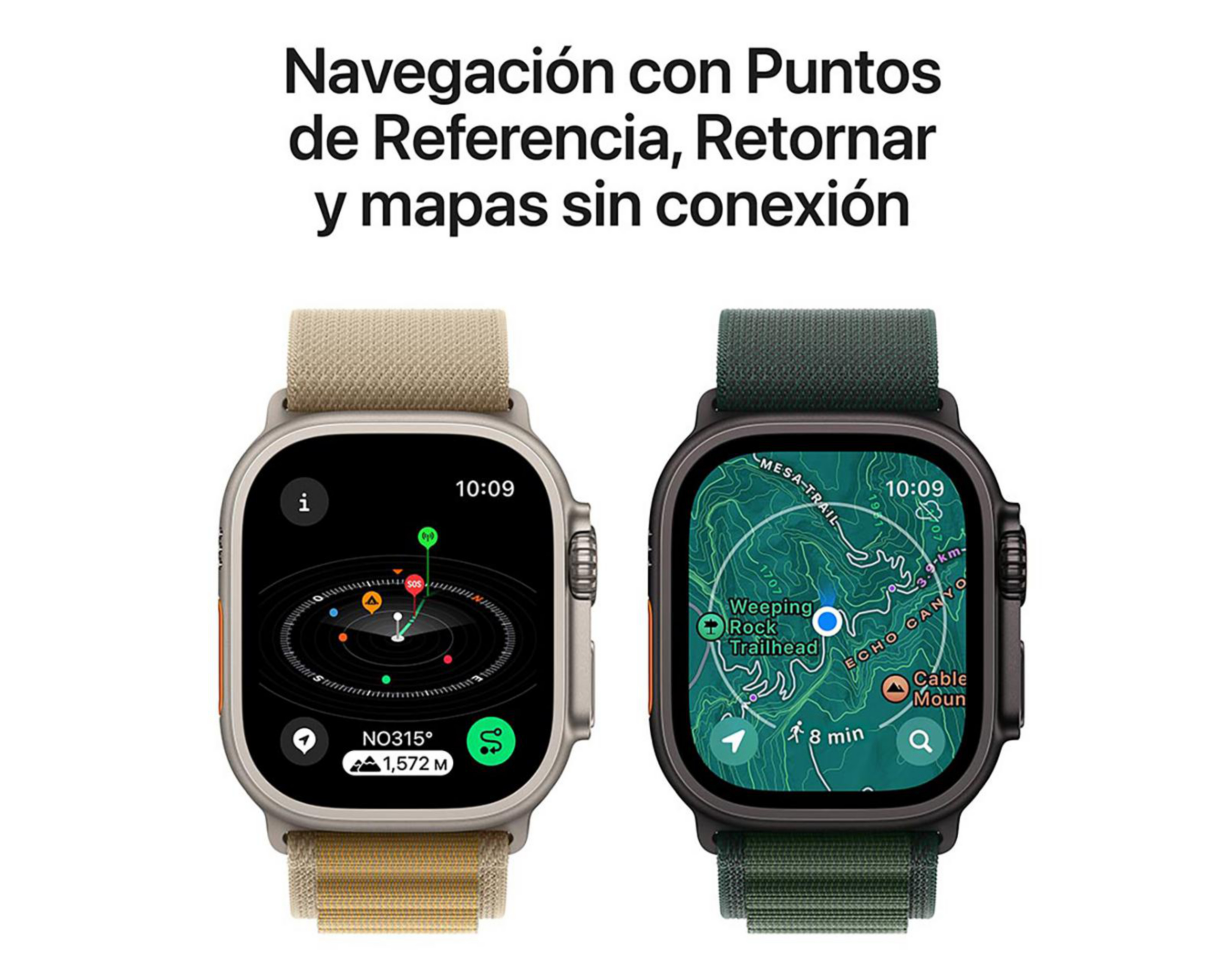 Foto 7 pulgar | Apple Watch Ultra 2 GPS + Cellular 49 mm Titanio Negro M