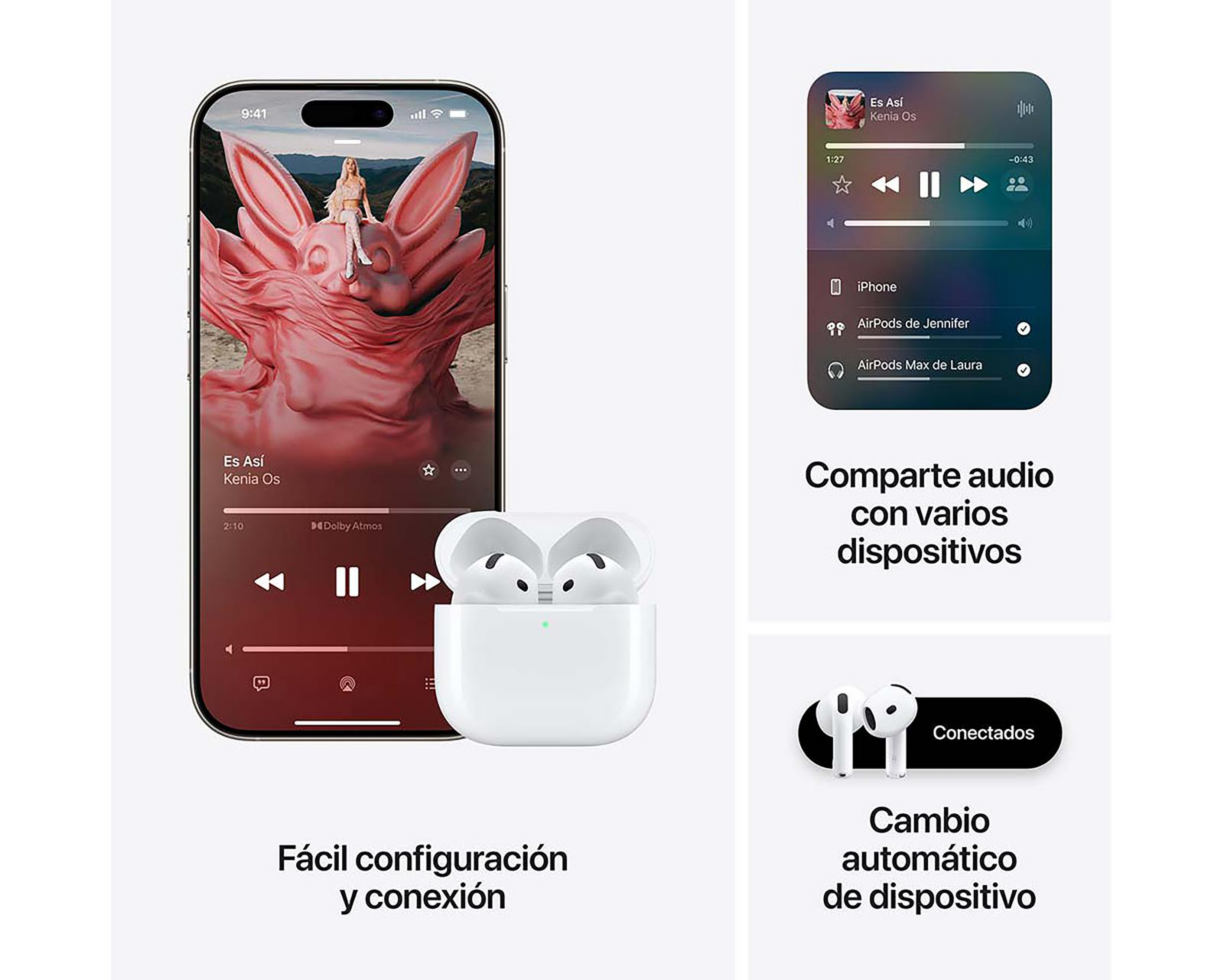 Foto 9 pulgar | AirPods 4 con Cancelación Activa de Ruido