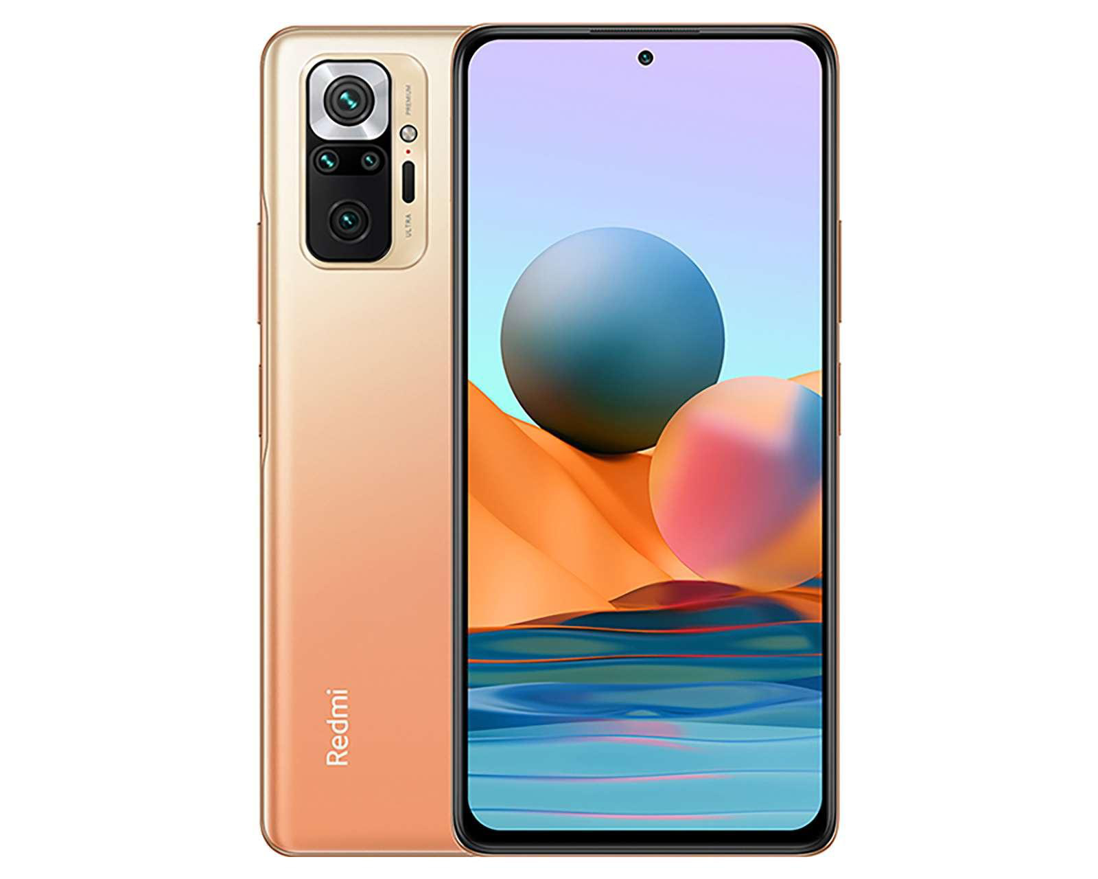 Celular Xiaomi Desbloqueado Redmi Note 10 Pro 128 GB Bronce