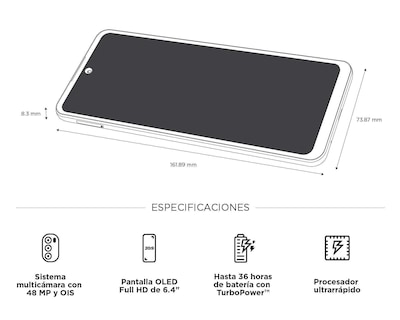 Foto 9 | Celular Motorola Liberado Moto G41 128 GB Dorado