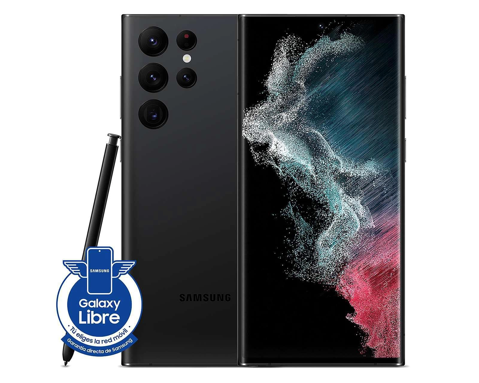 Celular Samsung Liberado Galaxy S22 Ultra 256 GB Negro $32,999