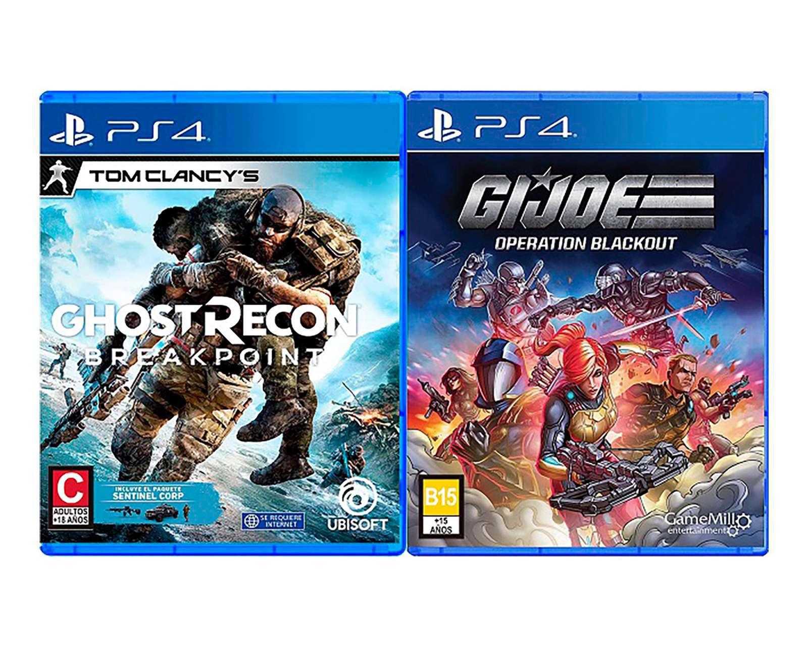 Ghost Recon Breakpoint y G.I. Joe Operation Blackout para PlayStation 4