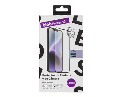 Foto 1 | Protector de Pantalla y Cámara Blob para iPhone 16 Pro
