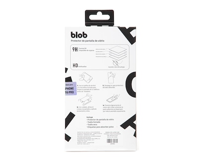 Foto 2 | Protector de Pantalla y Cámara Blob para iPhone 16 Pro