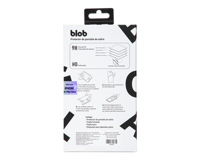 Foto 2 | Protector de Pantalla y Cámara Blob para iPhone 16 Pro Max