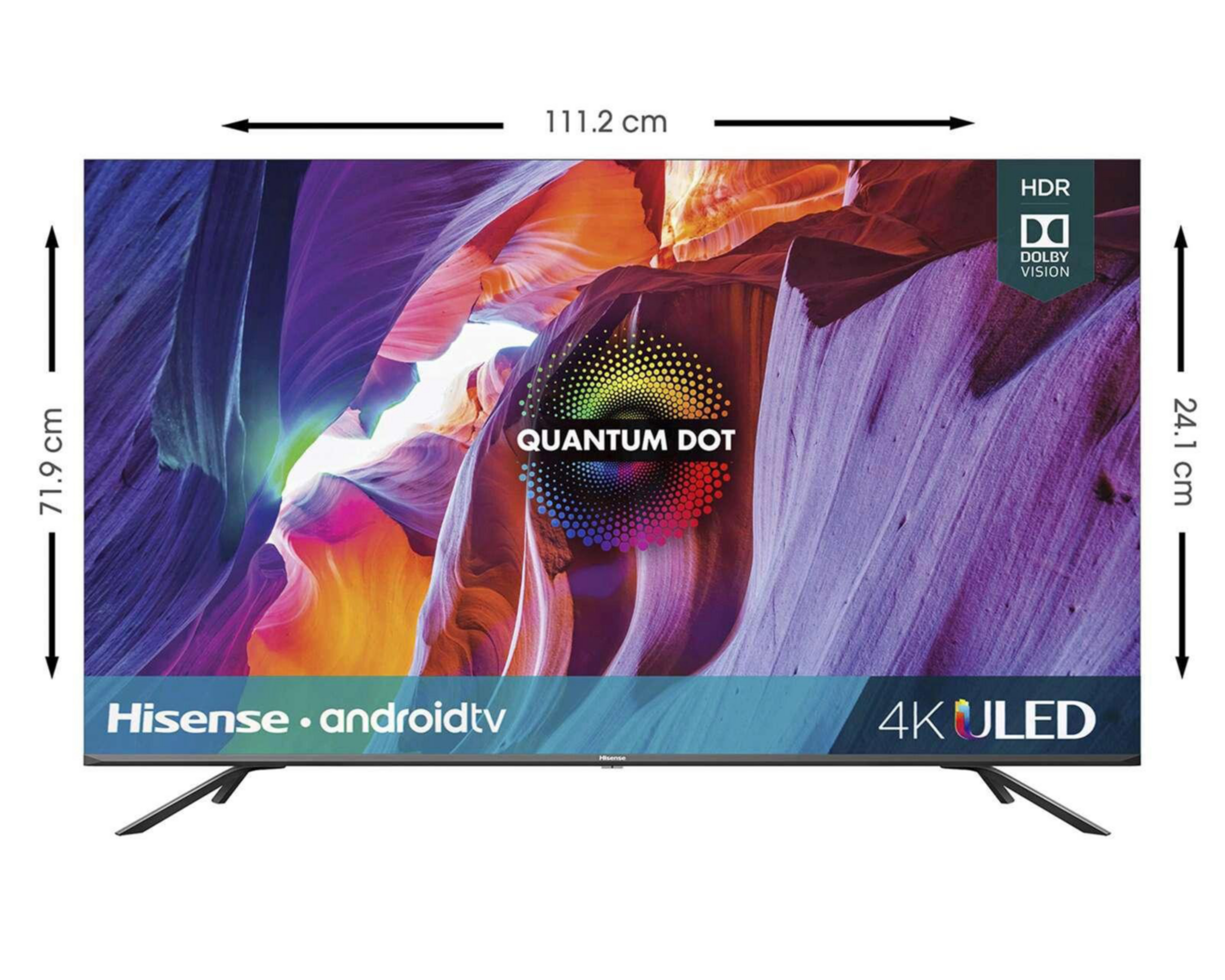 Foto 3 pulgar | Pantalla ULED Hisense 50" Ultra HD 4K Smart TV 50H8G