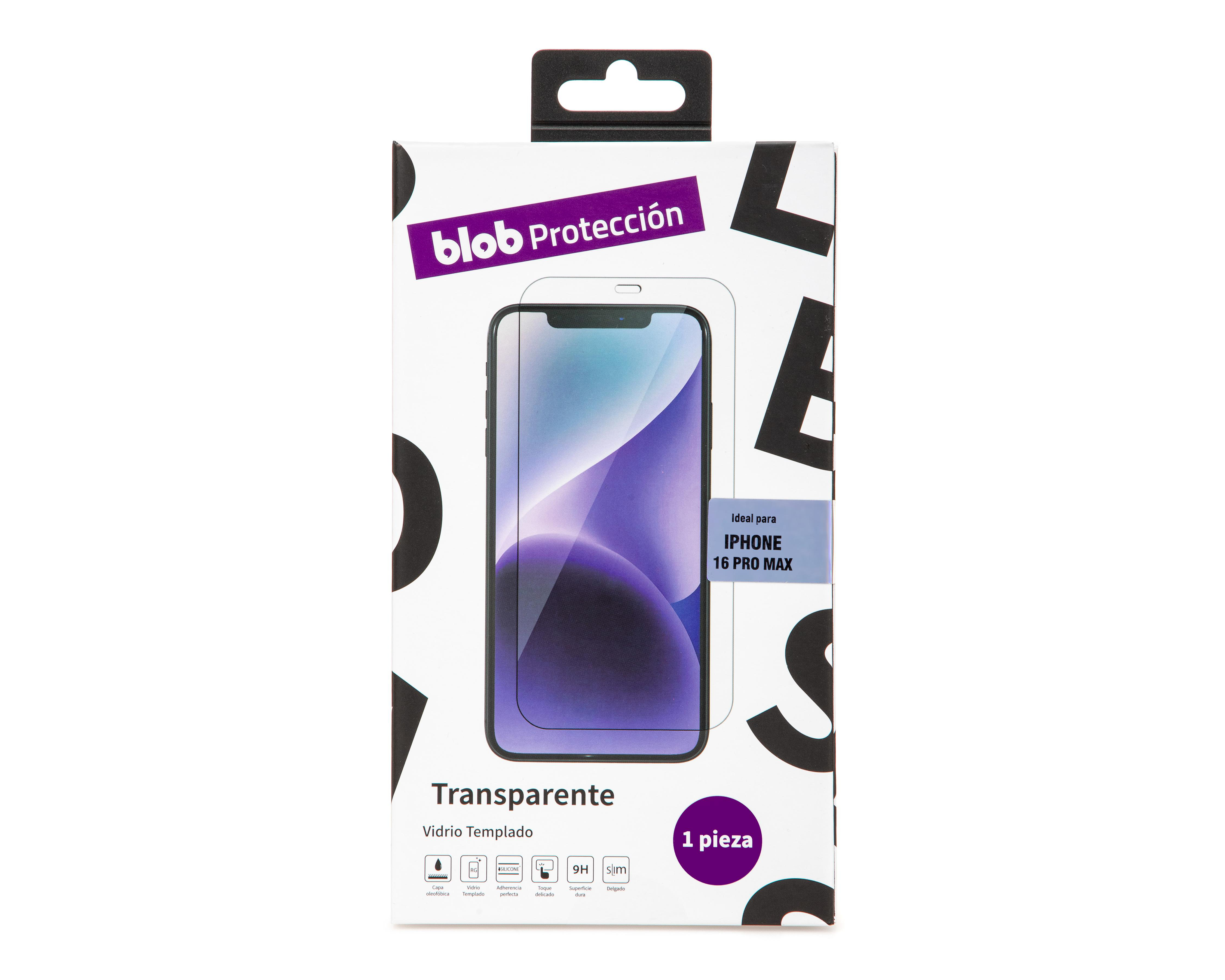 Foto 1 | Protector de Pantalla Blob para iPhone 16 Pro Max