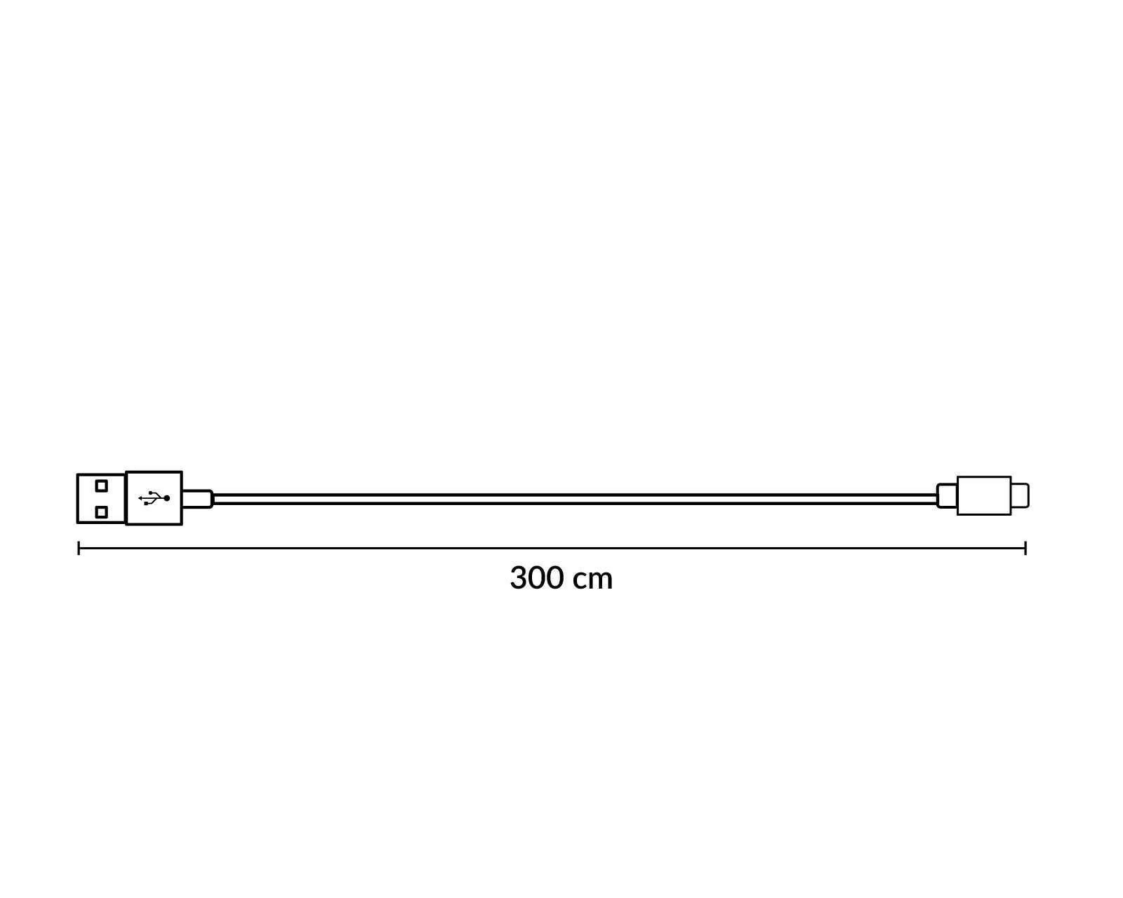 Foto 5 | Cable EVL Tipo C - USB 3 Metros