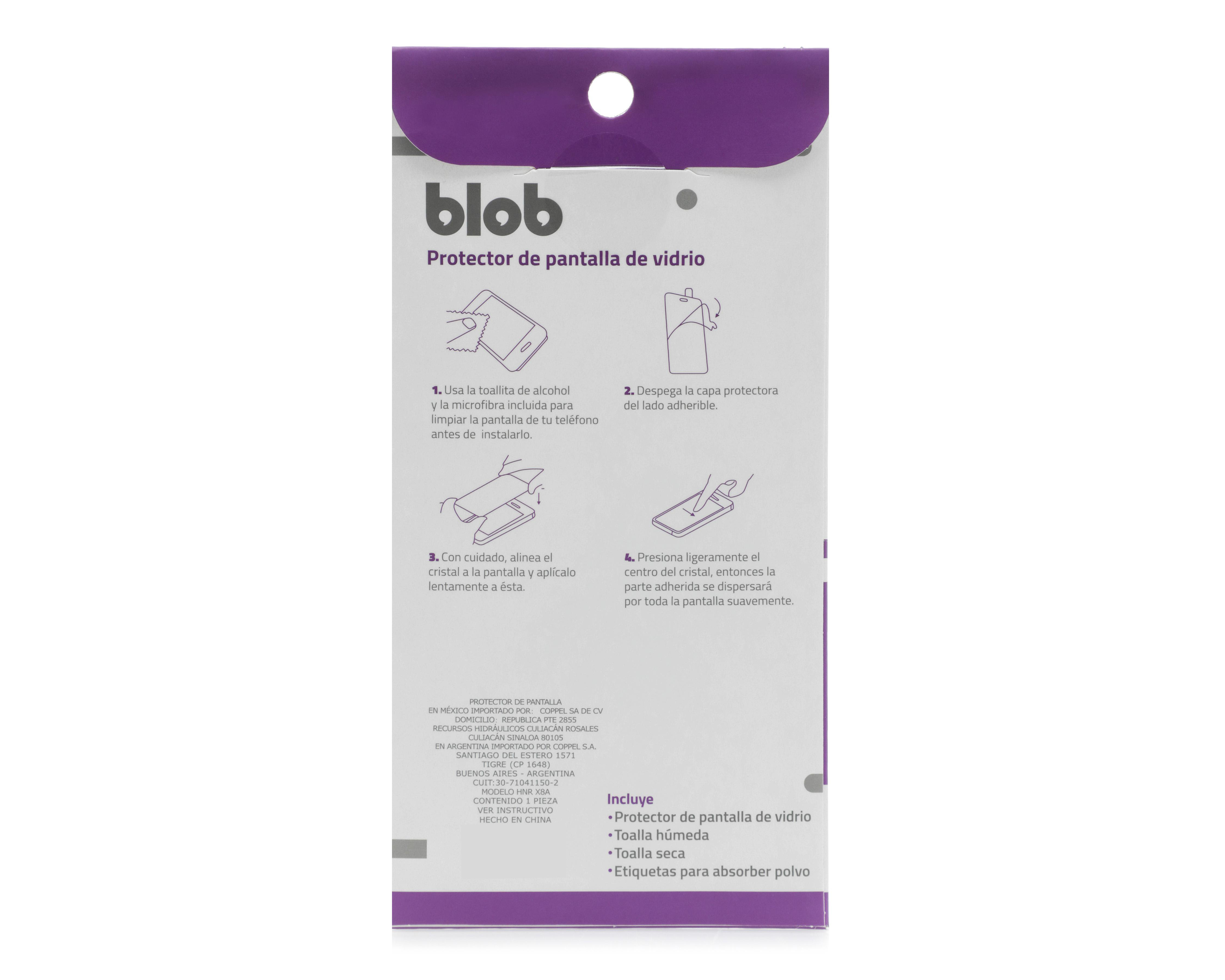 Foto 3 pulgar | Protector de Pantalla Blob para Xiaomi Redmi Note 11
