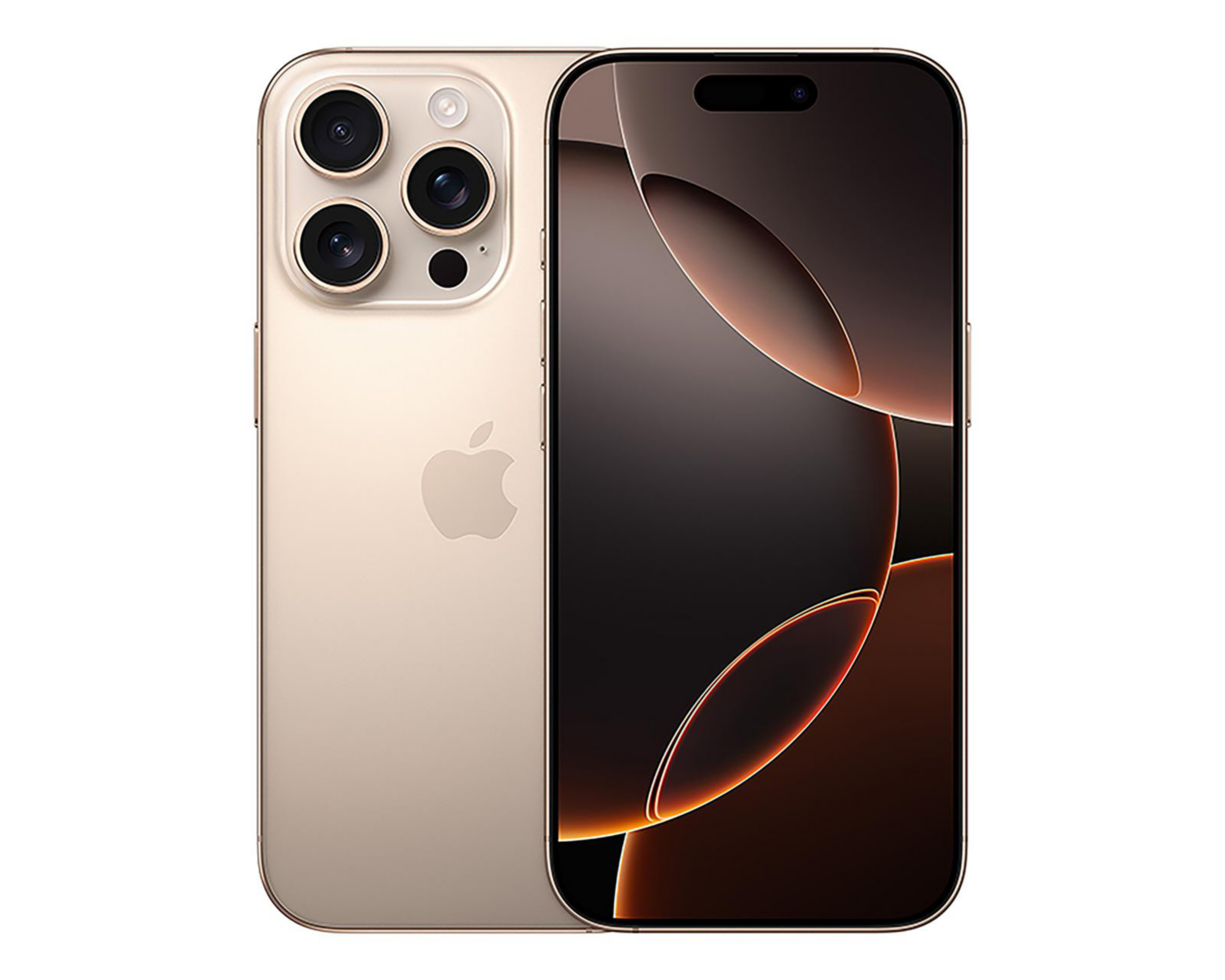 iPhone 16 Pro Telcel 128 GB Titanio del Desierto $25,999